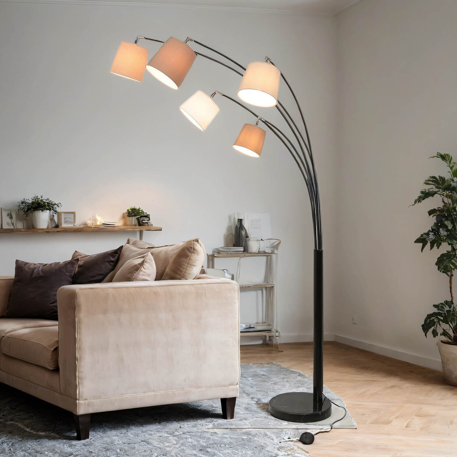 Design Stehlampe DJERE Modern 200cm Wohnzimmer