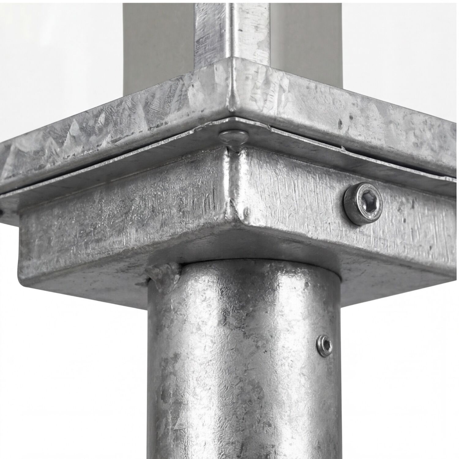stahl, rohr, verbindung, schraube, platten
