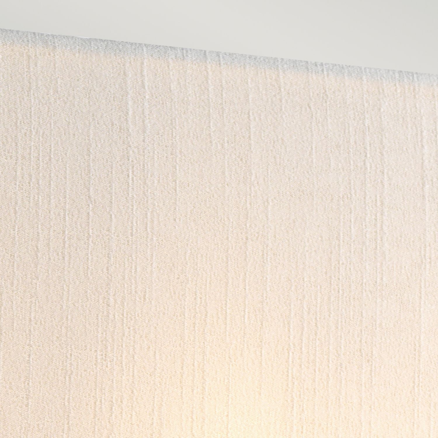 Wandleuchte Stoff Schirm Up Down Creme Chrom NADATILA Dekoration für Zuhause, Textur, Leinen, Innenarchitektur, Sperrholz