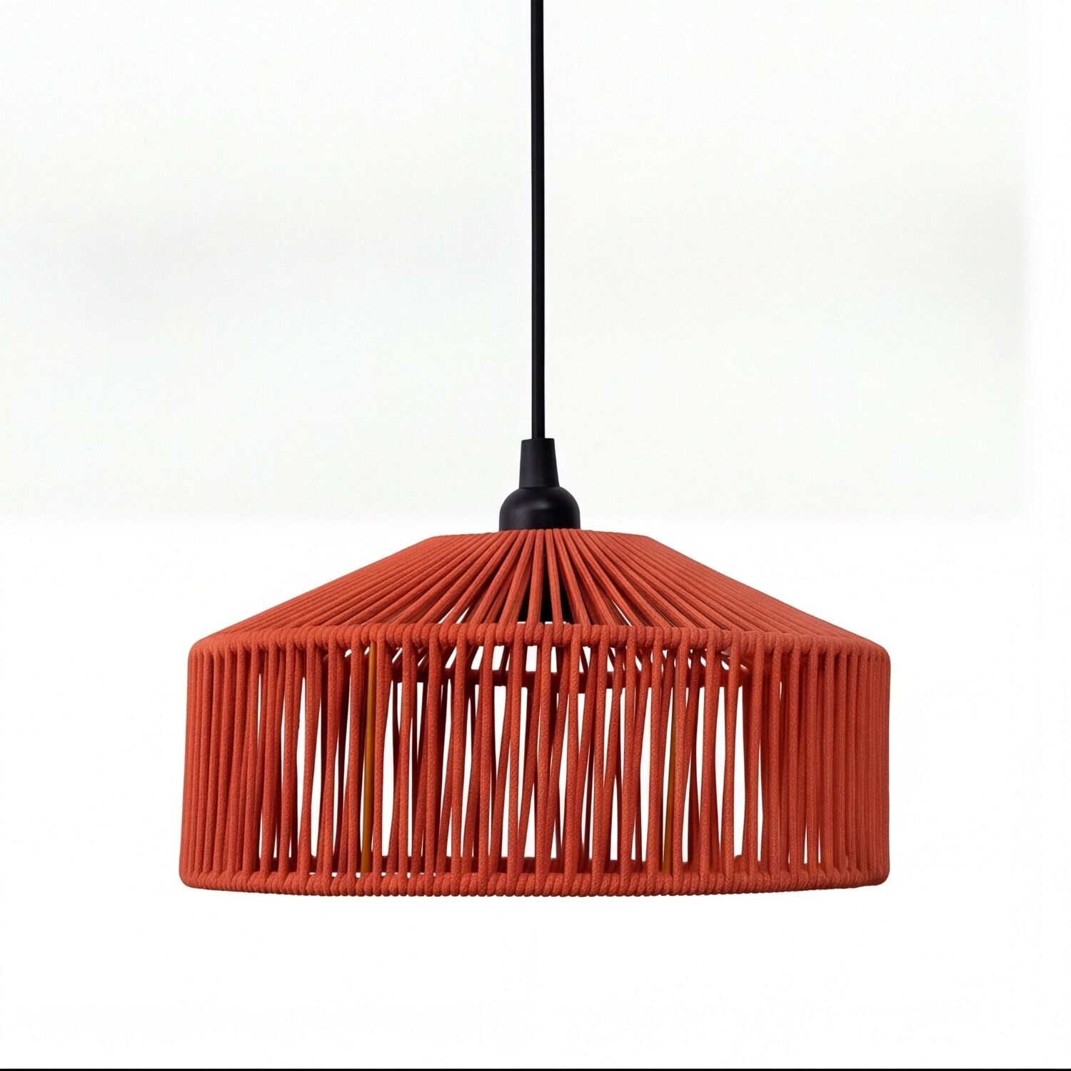126612-pendelleuchte-aussen-seil-lampenschirm-e27-ip54-rund-d-30-cm-schwarz-terracotta-modern-aussenleuchte-garten-haengelampe-balkon-3 Hängelampe, Pendelleuchte, roter Schirm, Kordeln, Indirektes Licht
