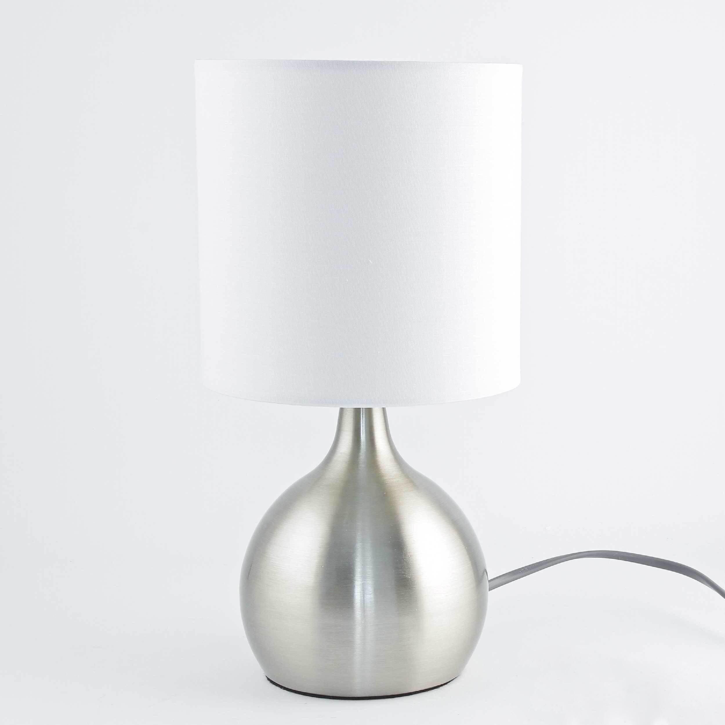 Lampe de bureau à intensité variable Touchdimmer Moderne argenté