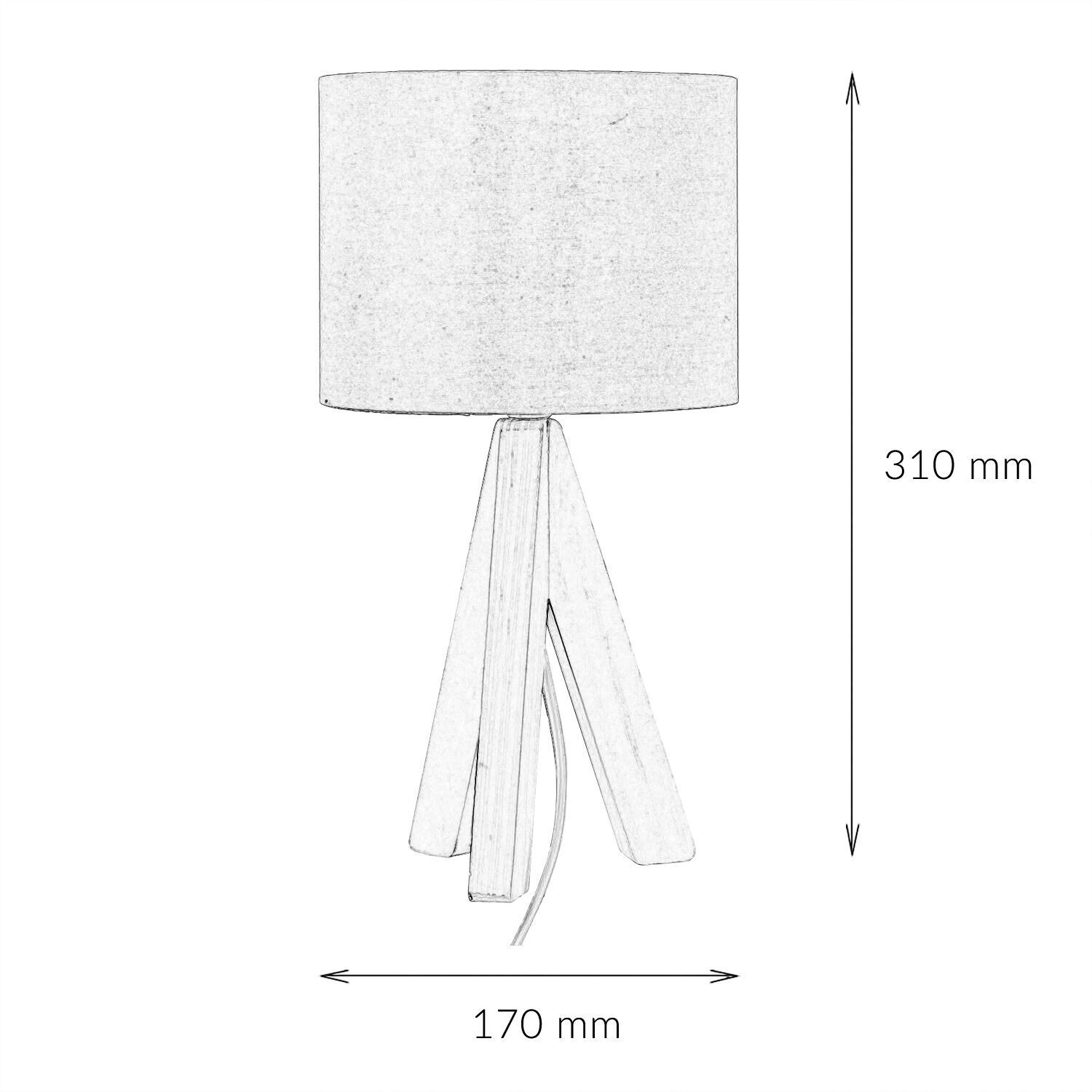 Lampe, Tischlampe, Lampenschirm