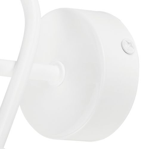 Wandleuchte Weiß flexibel Modern Metall Lampe