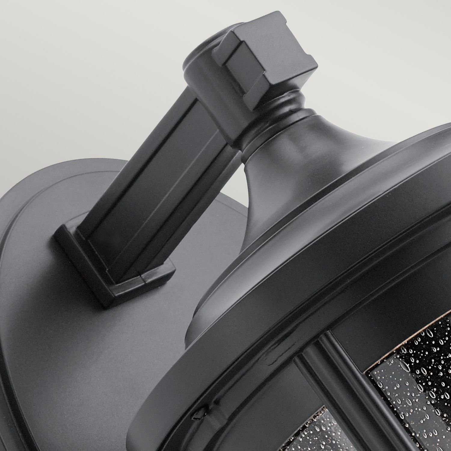 kopfhörer, teil, glas, schwarz, metall