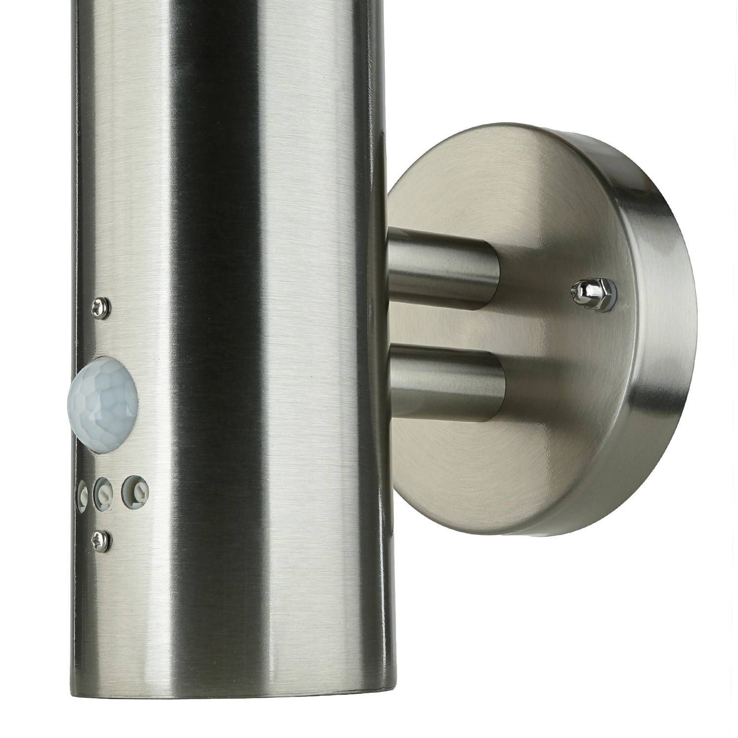 Außenleuchte Wand Edelstahl Bewegungssensor GU10 IP44 Griff