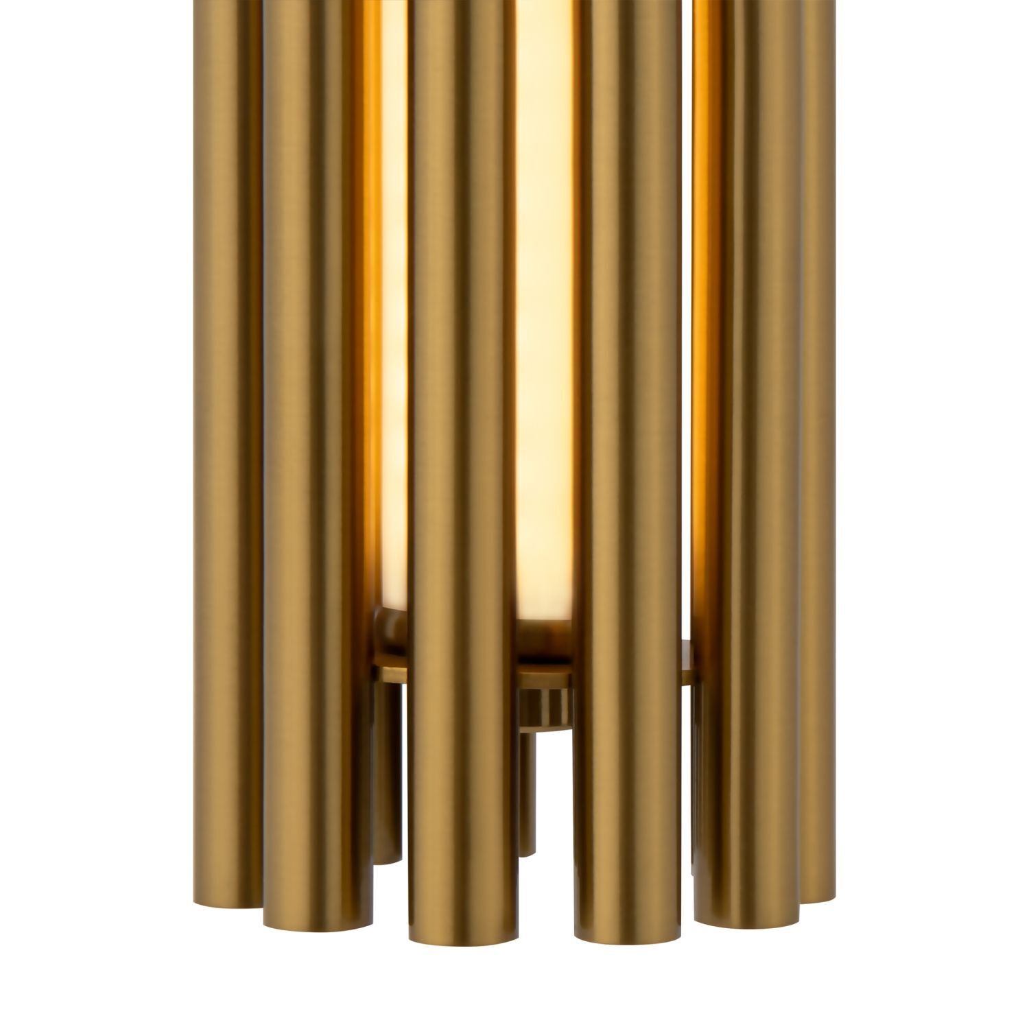 Suspension LED aluminium verre Ø 8,1 cm rond 330 lm