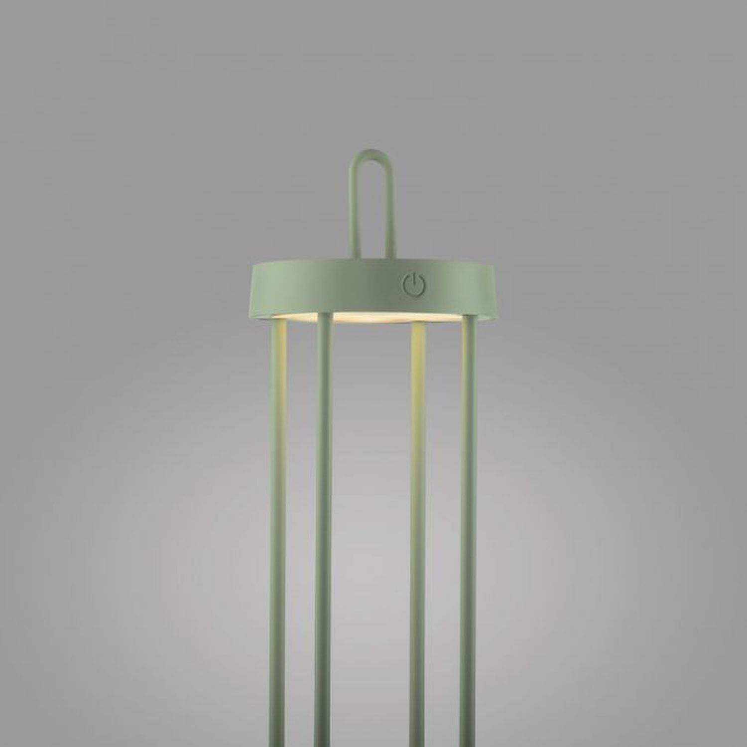 LED Akku Tischlampe Metall dimmbar IP44 2700 K Grün Lampe