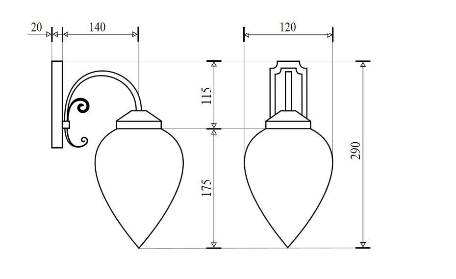 Jugendstil Wandleuchte Wandlampe Zugschalter E14 MAYA Diagramm, Handlung