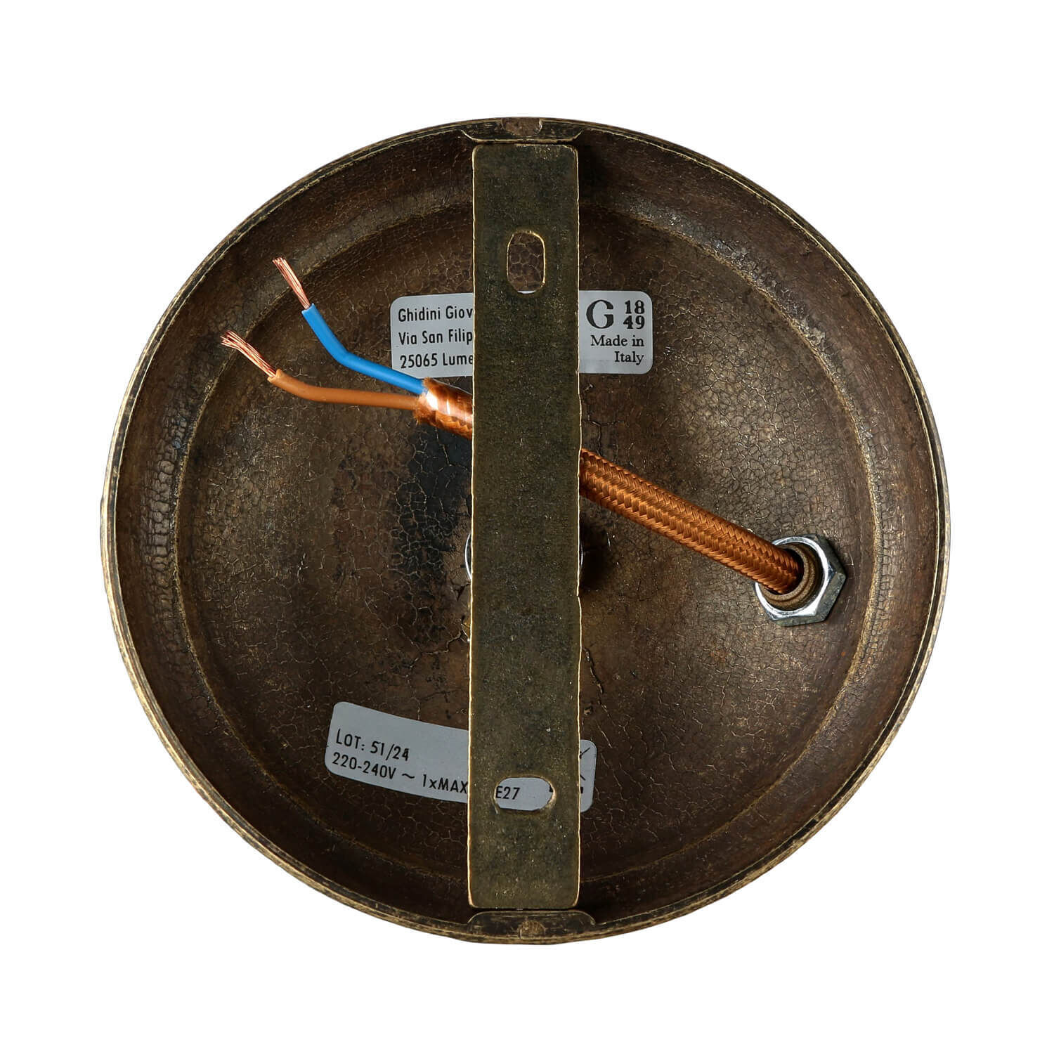 Höhenverstellbare Hängeleuchte Rustikal Bronze Antik Bronze