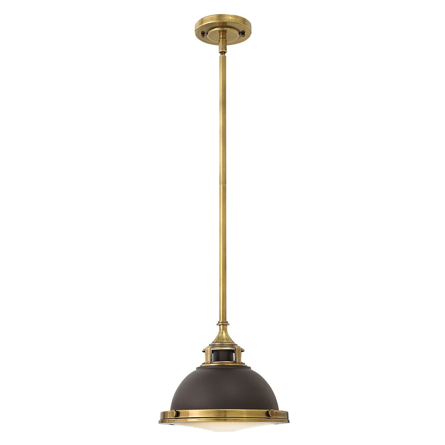 Lampe à suspendre métal E27 D : 29,2 cm rond H : max. 99,8 cm