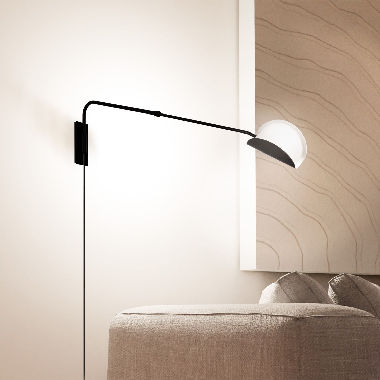 wandlamp, wandverlichting, hoeklamp, led, decoratieve lamp