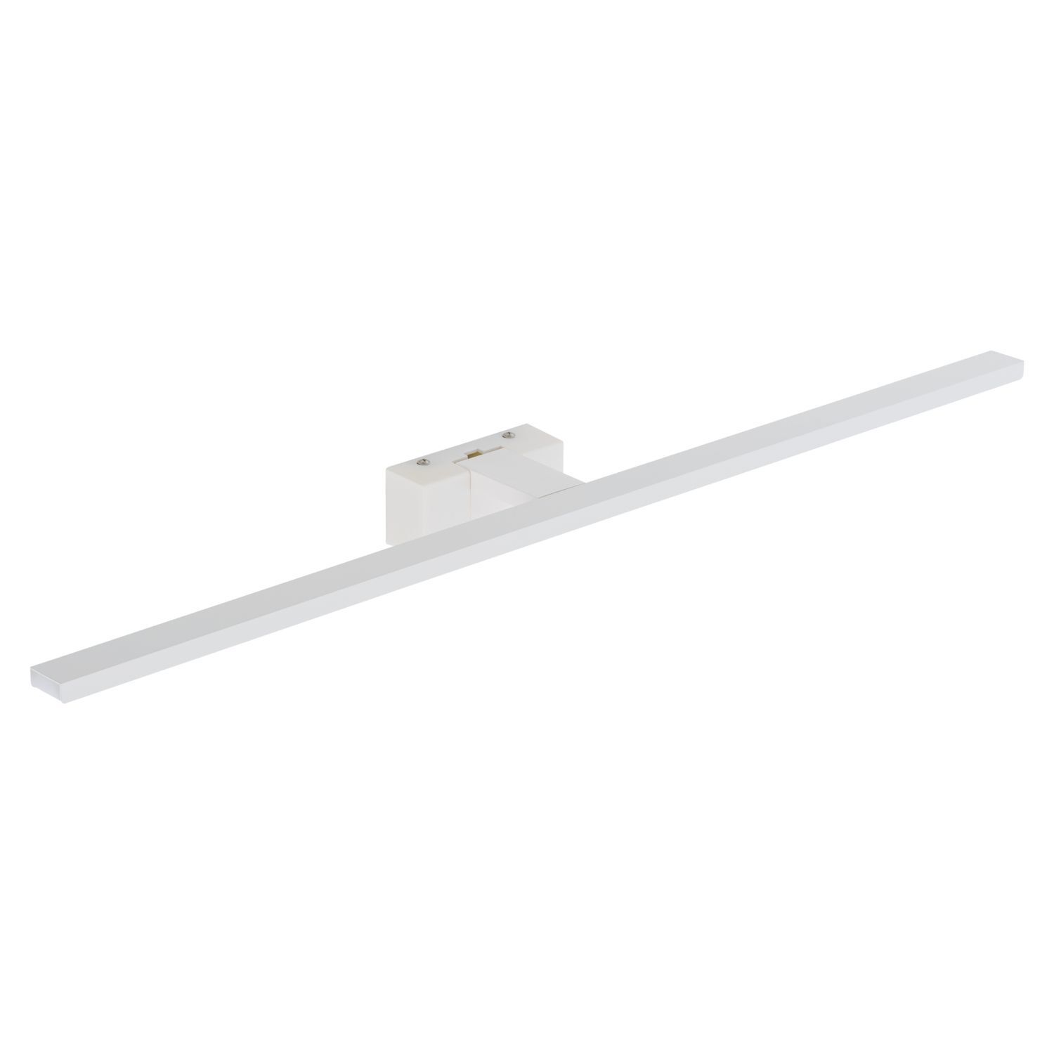 Spiegelleuchte LED Weiß IP44 3000 K 1100 lm Aluminium