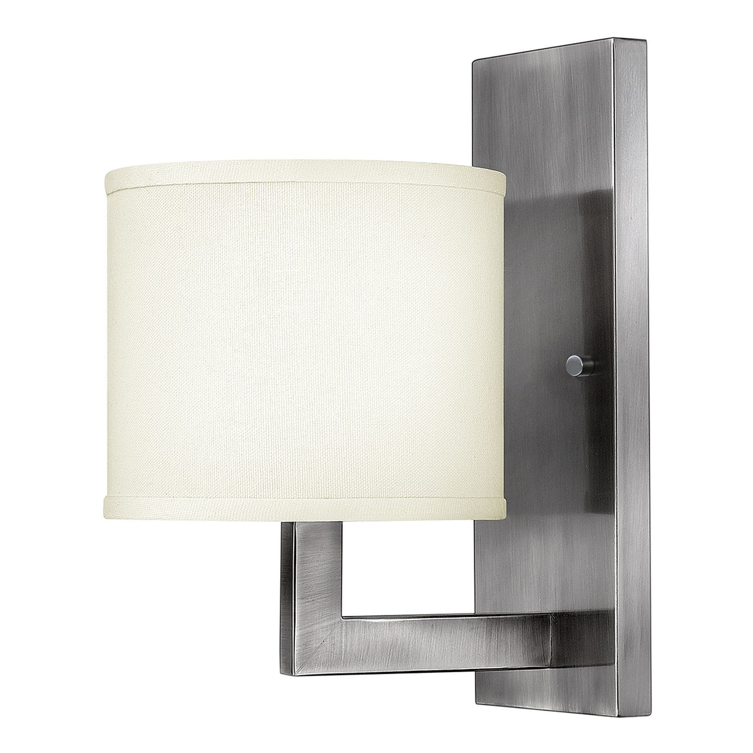 Applique murale POLILLA en nickel rectangulaire lampe salon