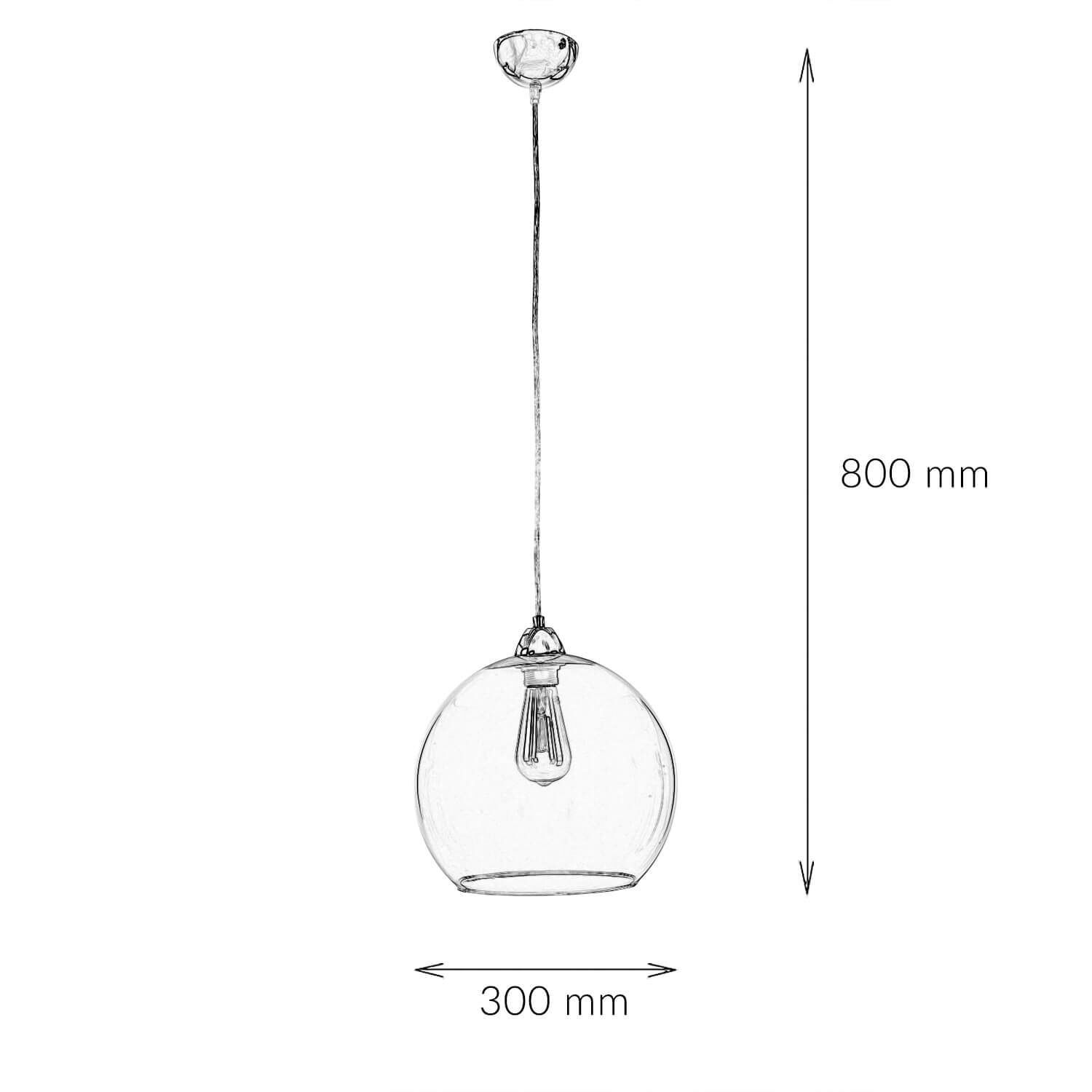 Lampe à suspendre avec abat-jour en verre Vert