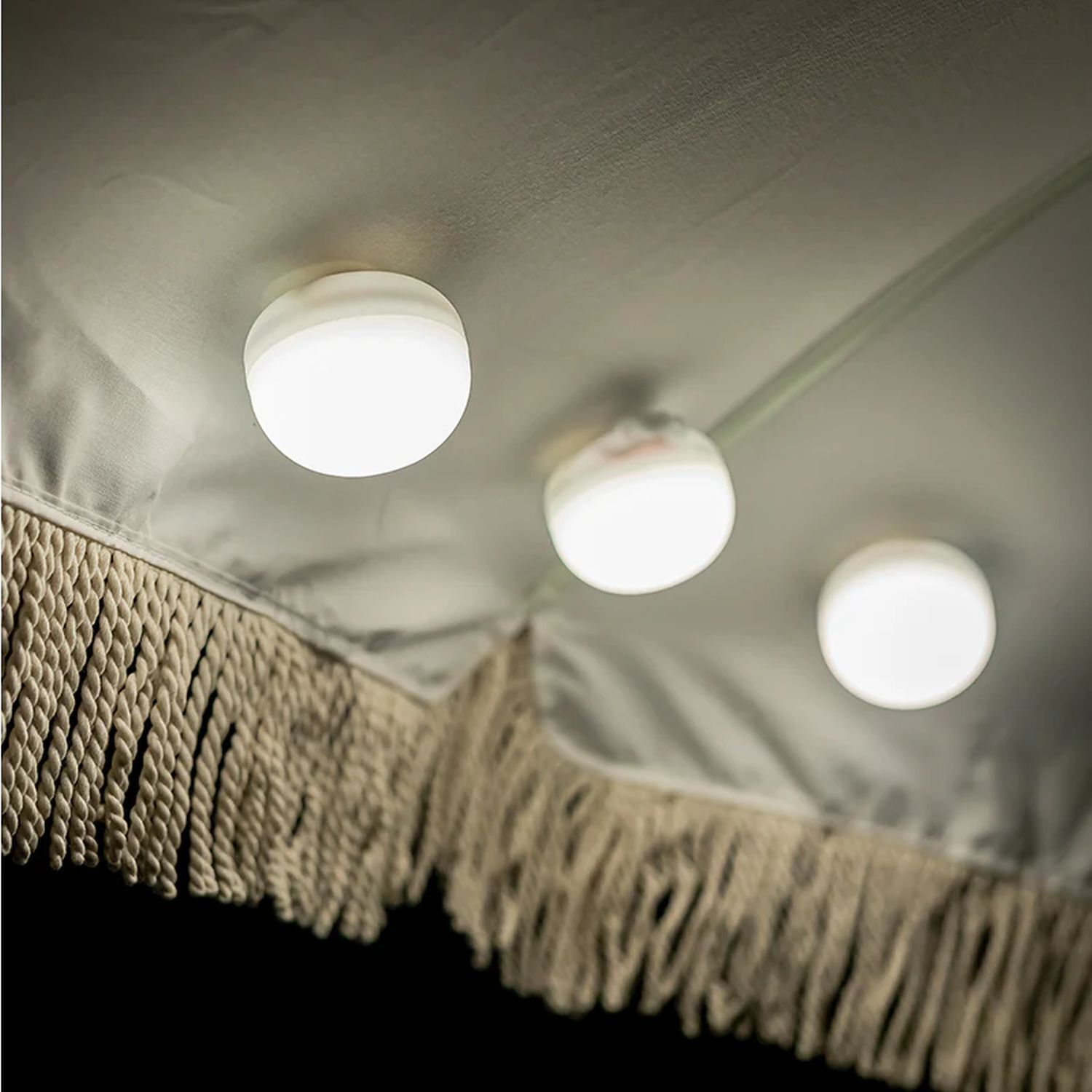 Lampe de camping LED Set de 3 batteries Crochet Aimant gradable IP54