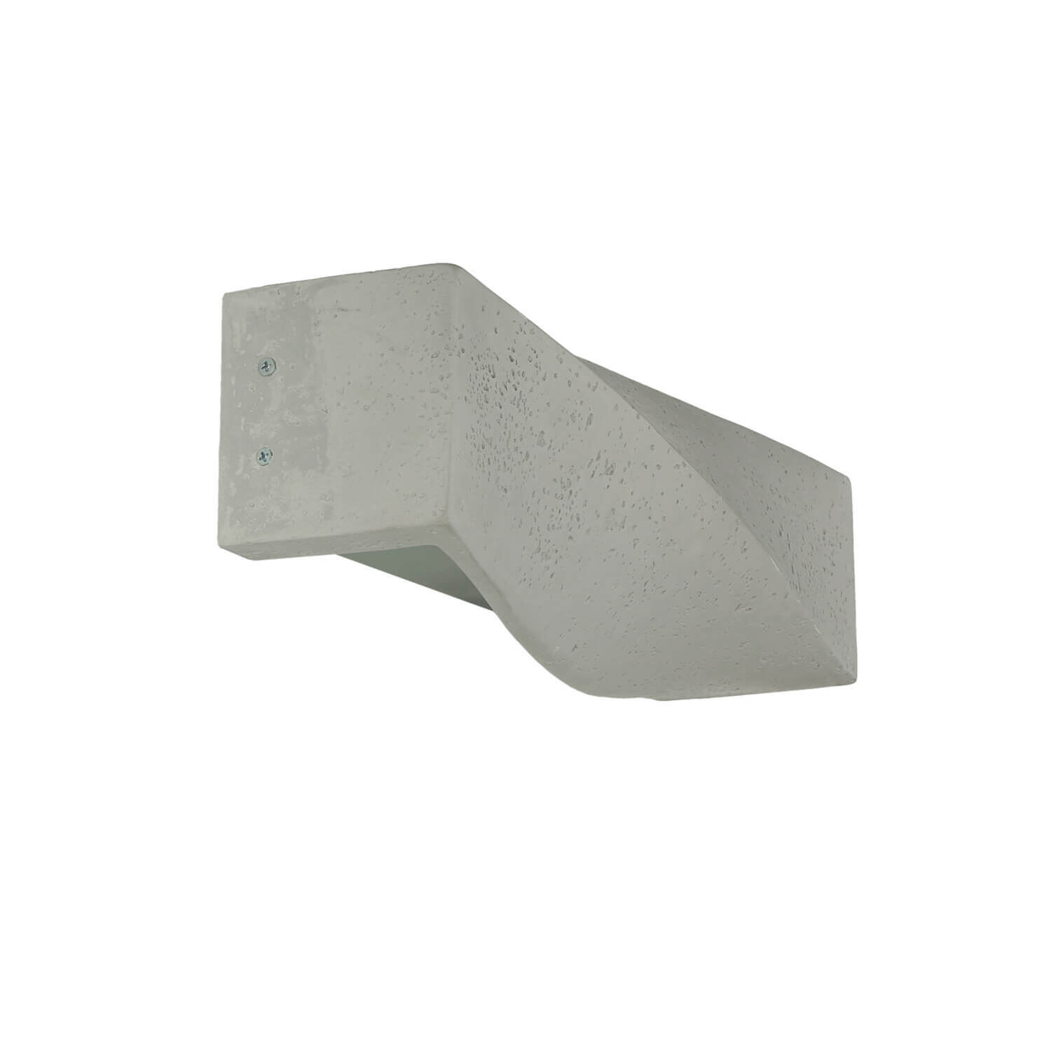 Beton Wandlampe SHANEY länglich B:45cm 2x E27 Modern Keil, Konstruktion