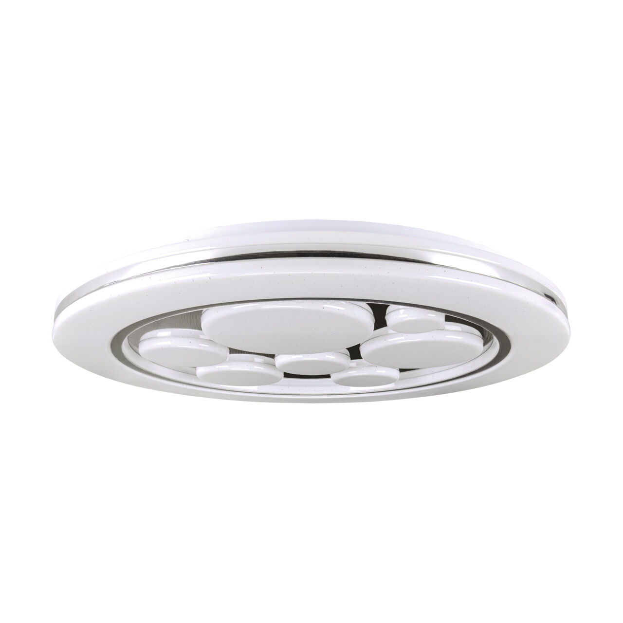 Plafonnier LED avec télécommande rond D : 39 cm IP44 Deckenleuchte