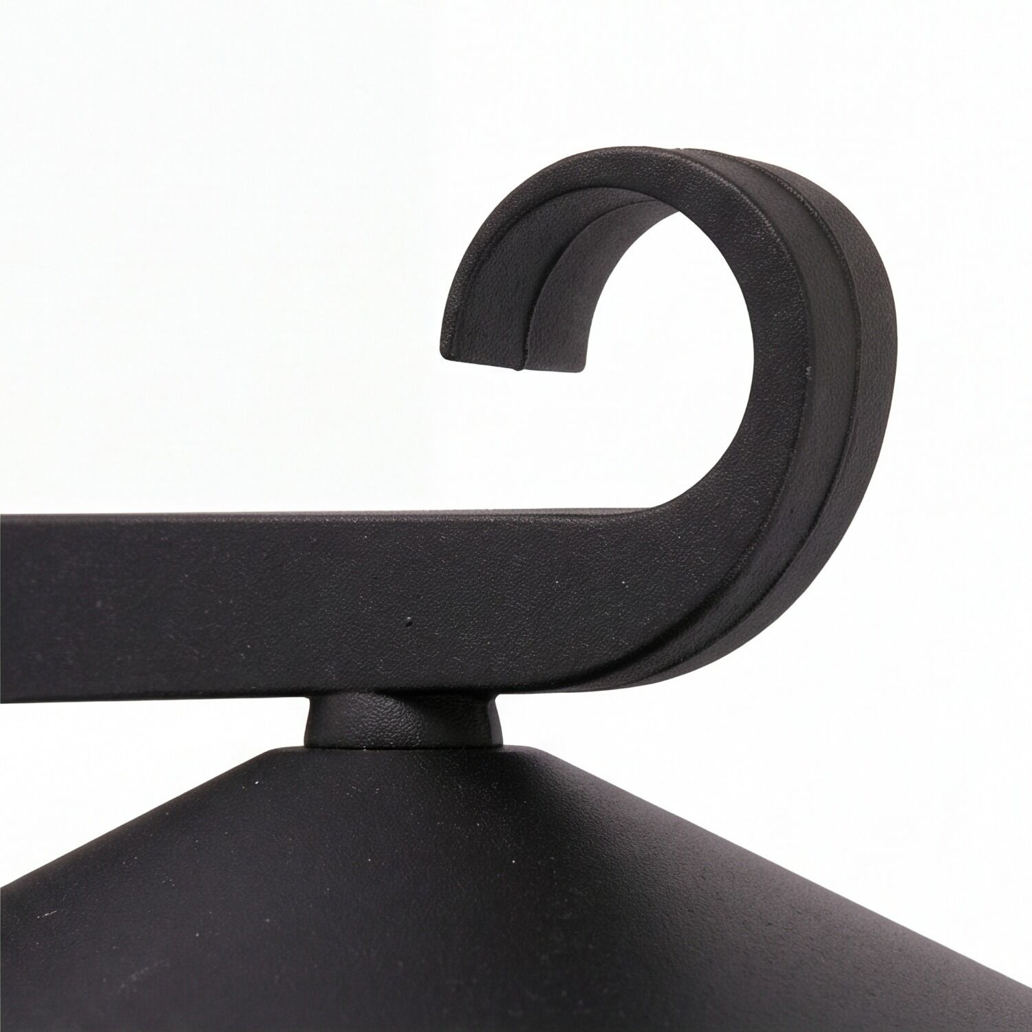 Kleiderbügel, Haken, Schwarz, Metall, Klippe