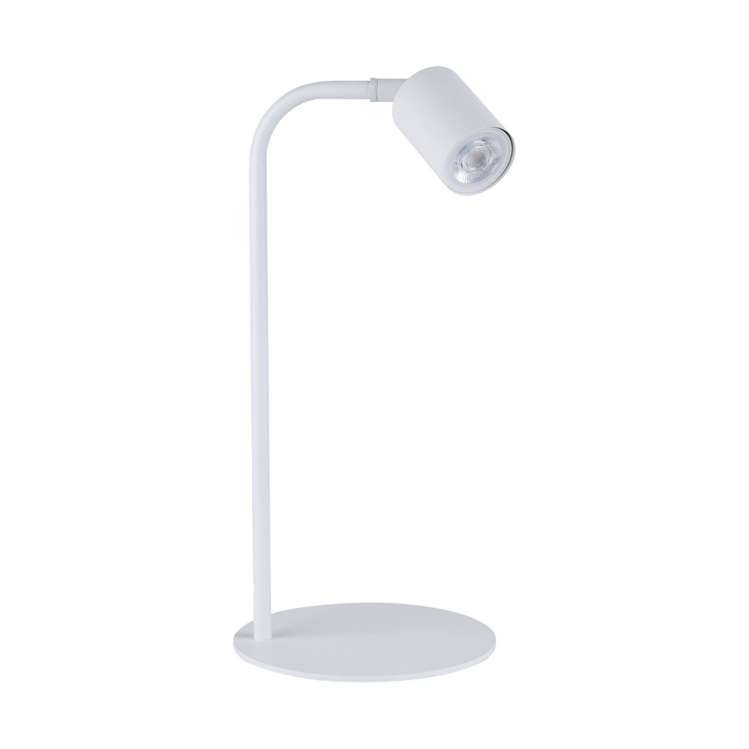 Lampe de bureau Blanc réglable Moderne Métal 40 cm