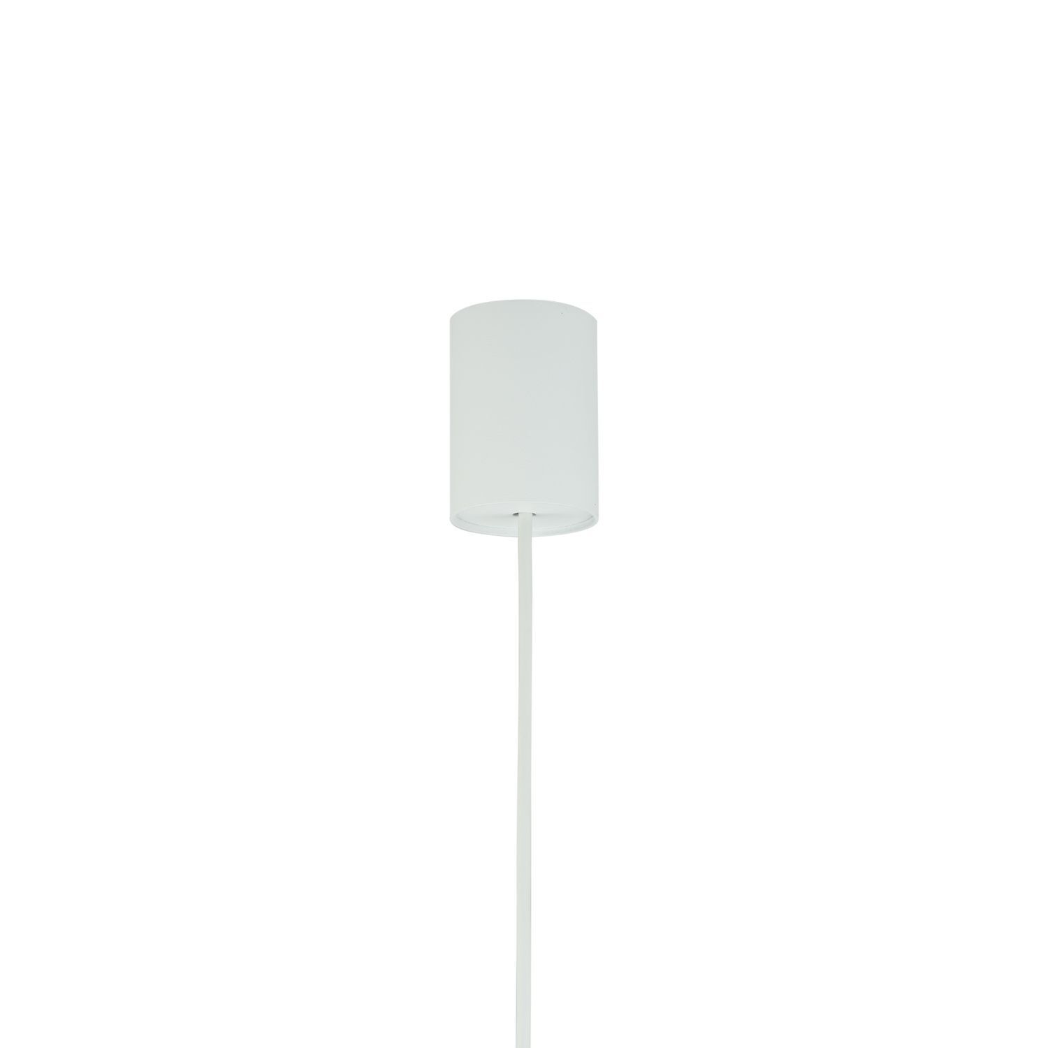 Suspension Abat-jour sphérique Ø 27,5 cm GU10 Blanc Métal Rétro