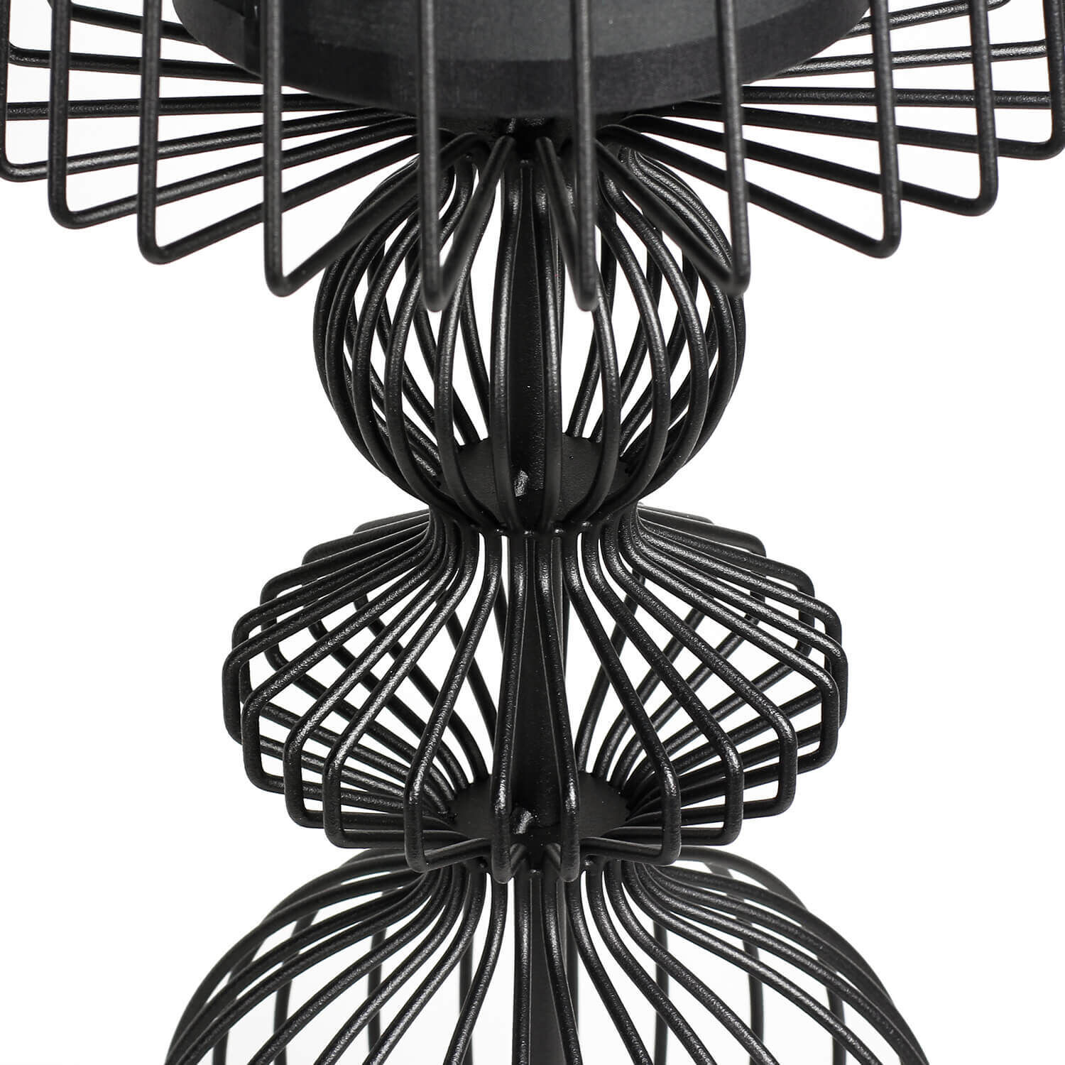 Lampe de chevet moderne noire Spule, Spirale, Mobiliar, Kronleuchter, Lampe