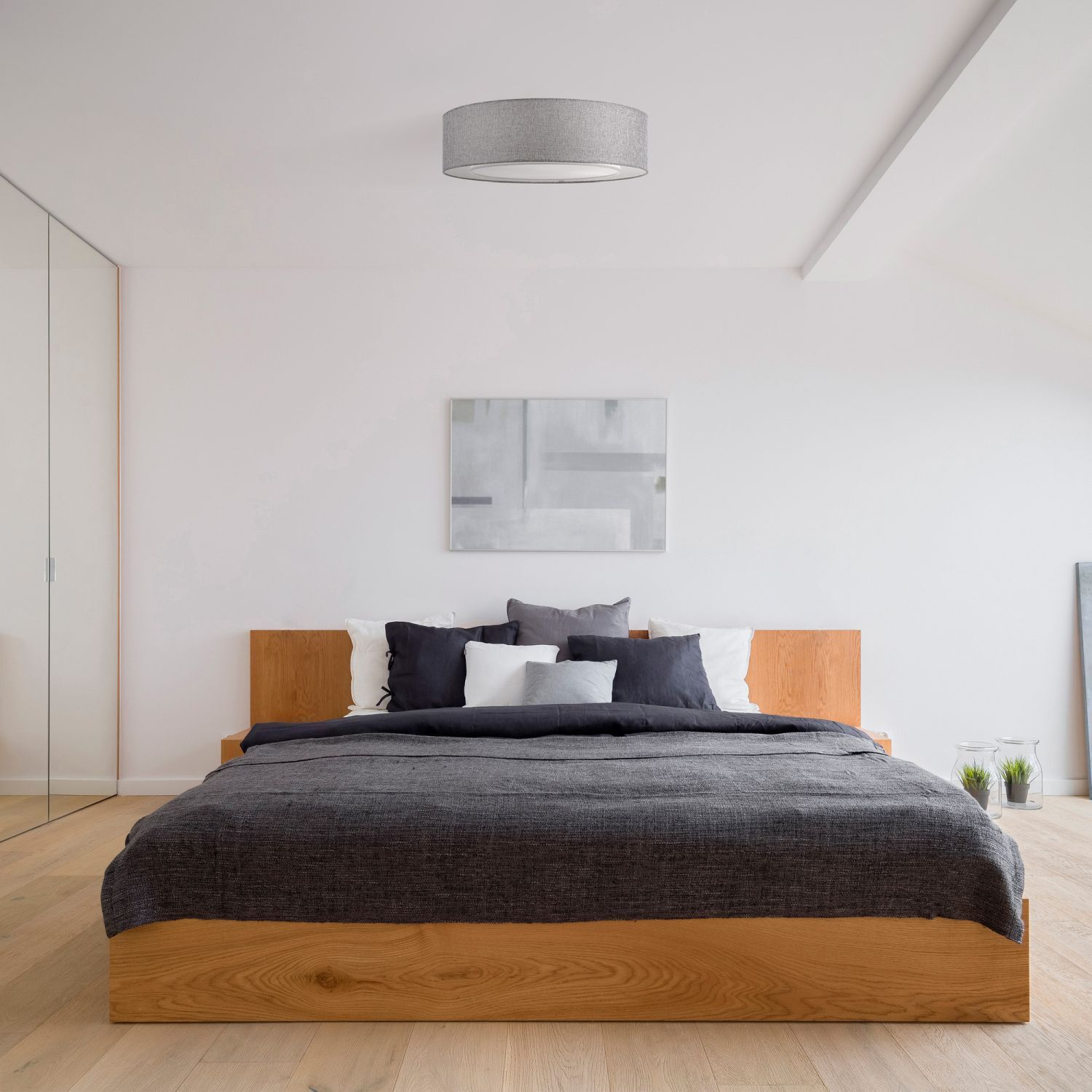 Innenarchitektur, Mobiliar, Bett, Dekoration für Zuhause, Kissen