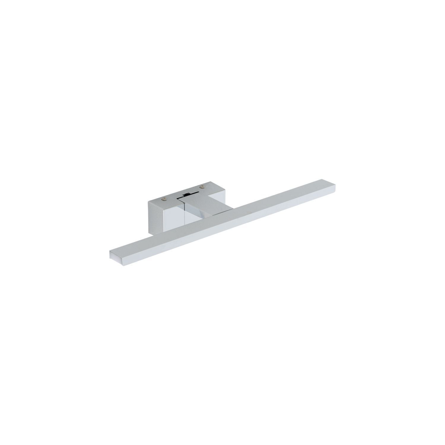 Lampe à miroir LED chrome IP44 3000 K 600 lm aluminium