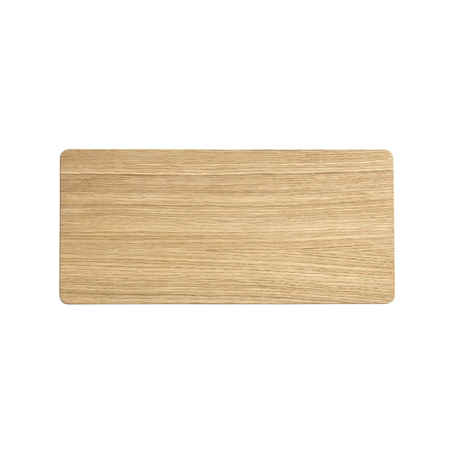 Applique en bois carrée 35 cm plate Moderne lumière indirecte