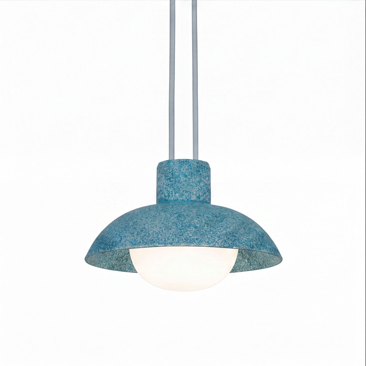kugellampe-aussen-led-aussenleuchte-haengeleuchte-aussen-riku-1x-led-mit-9w-leuchtmittel-inklusive-blau-kunststoff-lele141825-03 Hängelampe, Hängeleuchte, Metall, Blau, Runder Diffusor