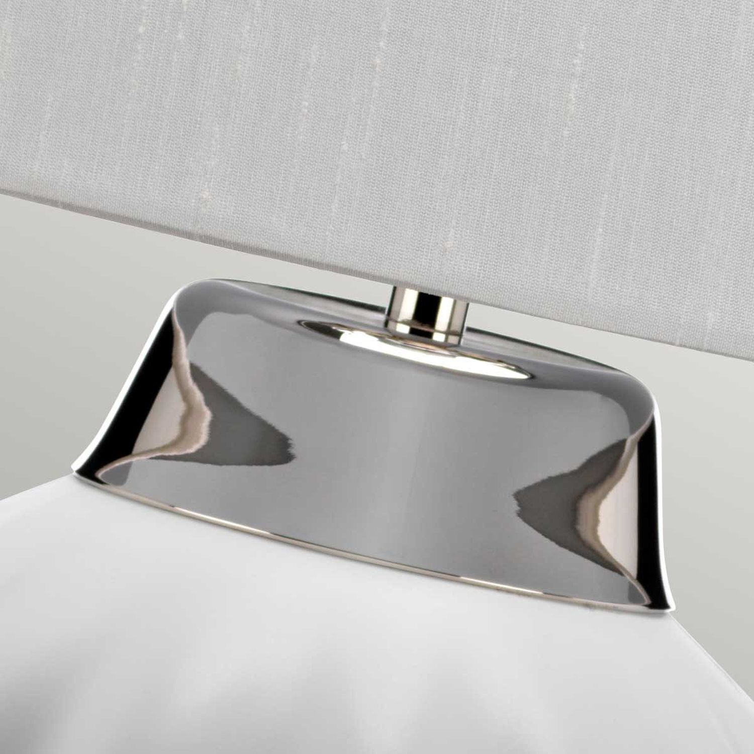 Lampe de table céramique tissu E27 56,2 cm de haut OLWEN