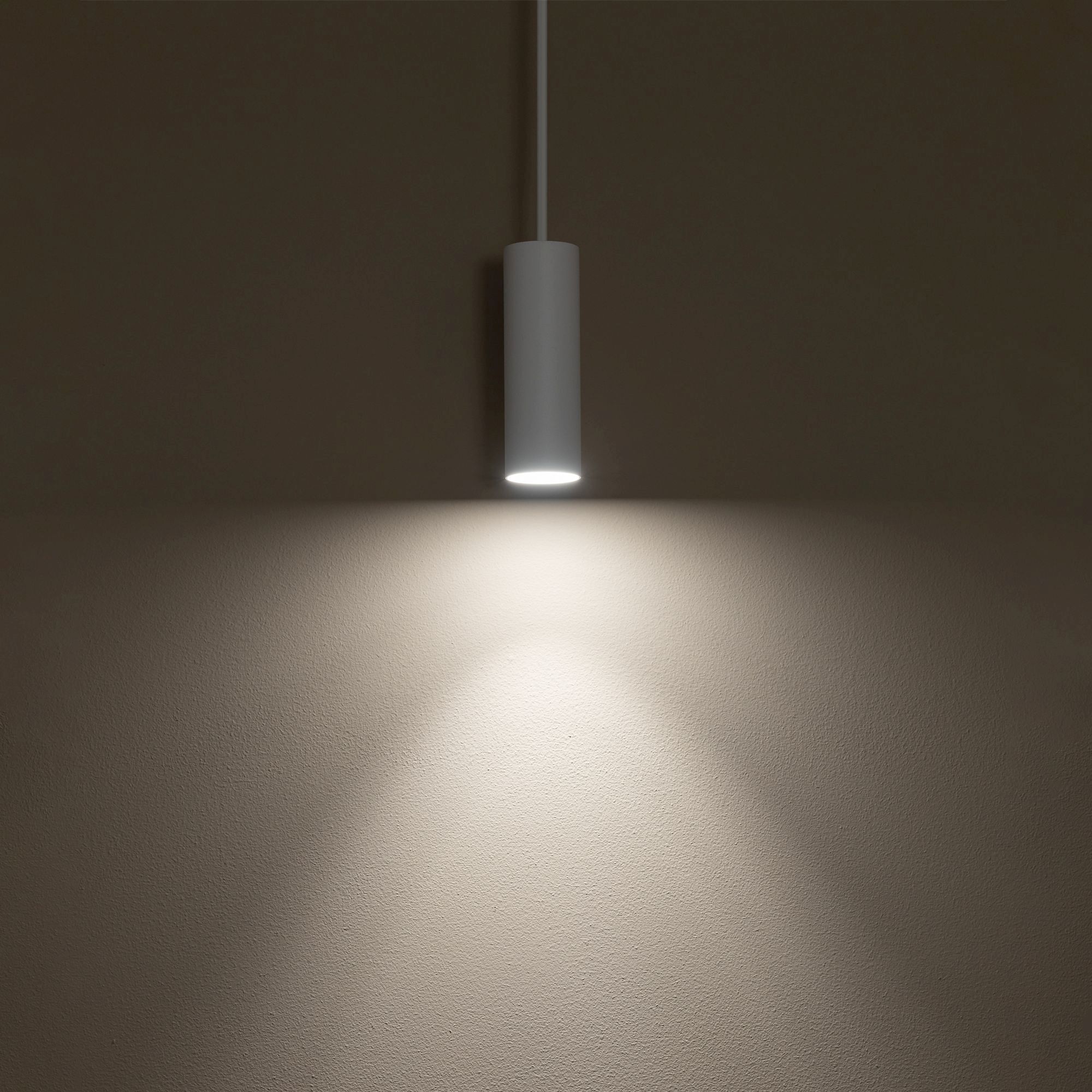 Deckenleuchte, Spotlight, weiße Leuchte, LED-Lampe, Hängelampe