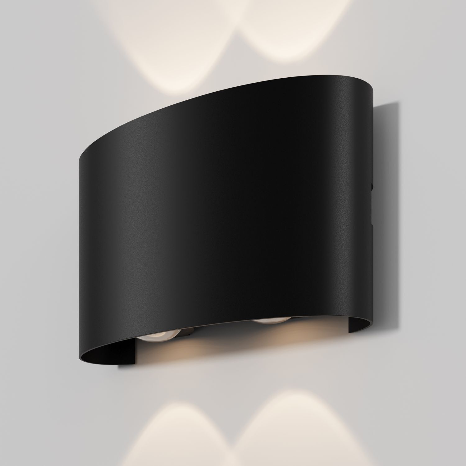 Wandlampe, Wandleuchte, Schwarz, Metall, Beleuchtung