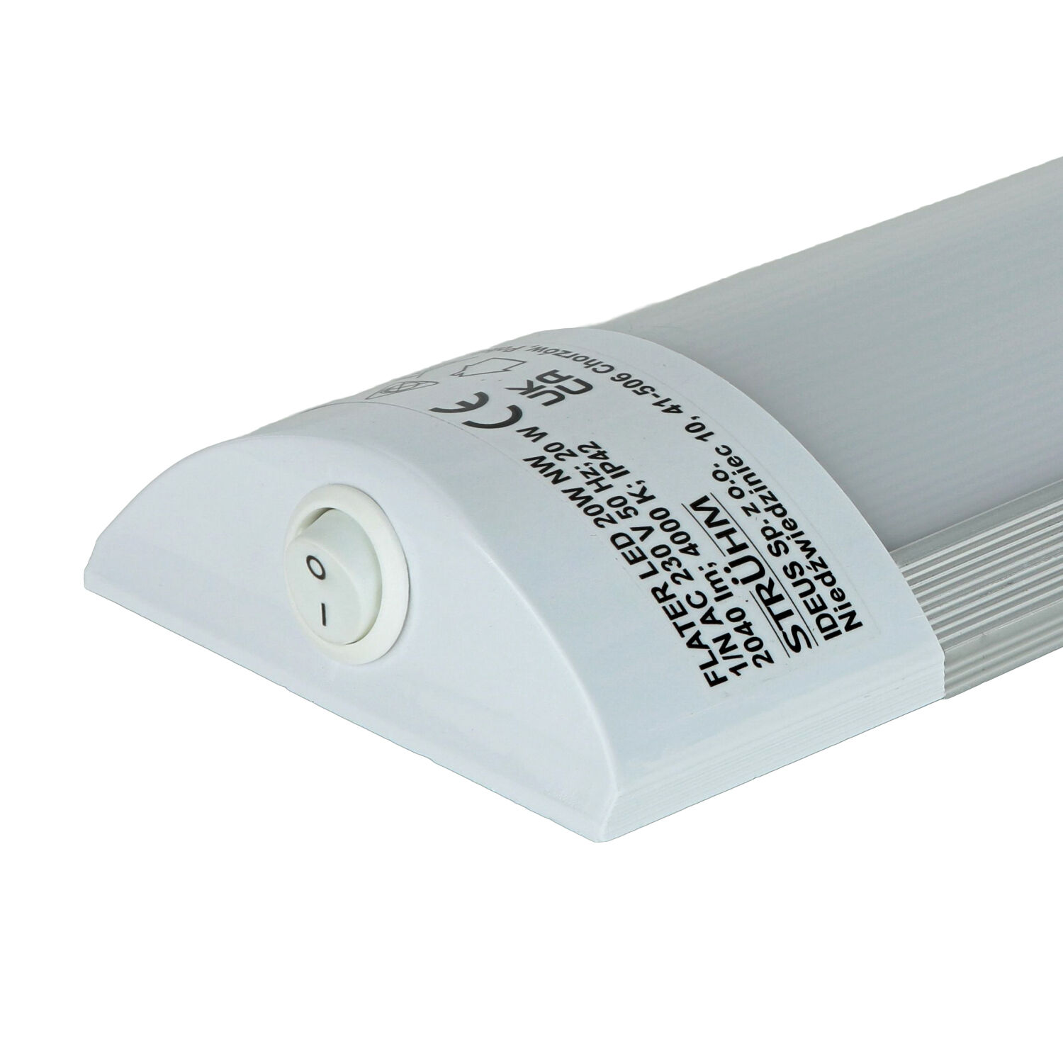 tubo Licht, LED, Fluoreszier, Wandlampe, Gehäuse