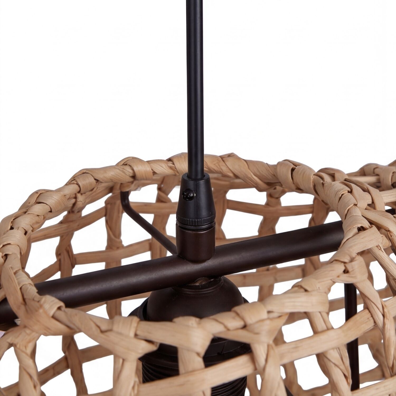 korb, hängewelt, lampenfassung, geflochten, lampe