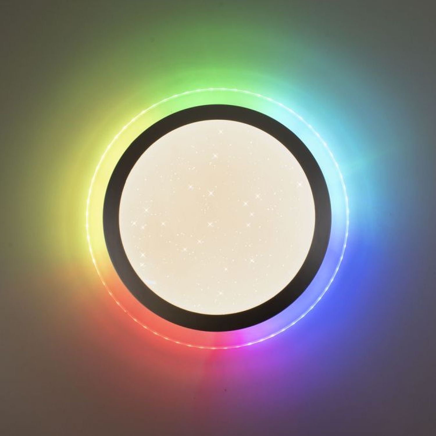 Lampe de plafonnier LED Rainbow RGB Dimmer Ø45 cm Télécommande Beleuchtung, Natur, Draußen, Himmel