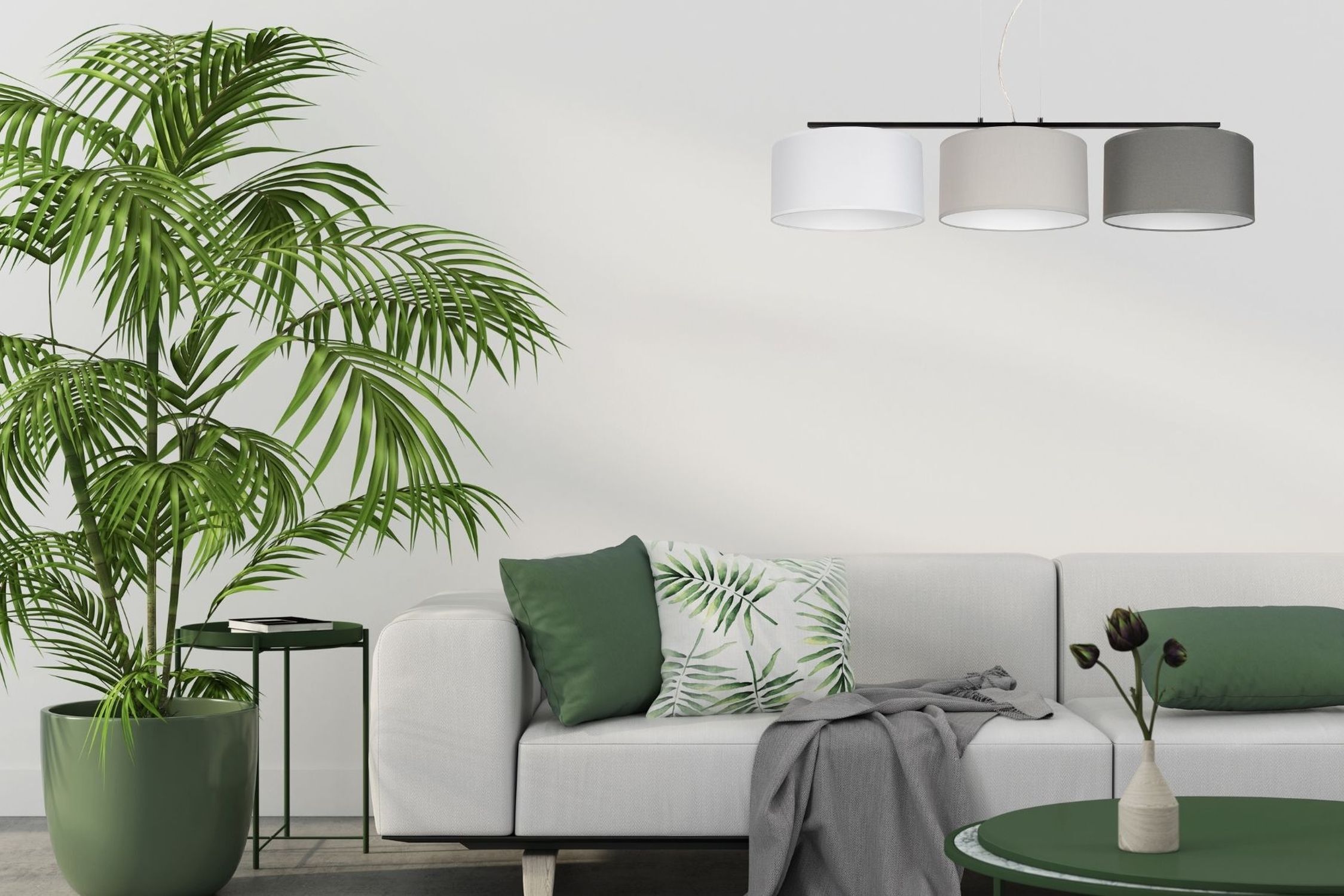 haustierless, pflanze, wohnzimmer, parasol lamp, grün