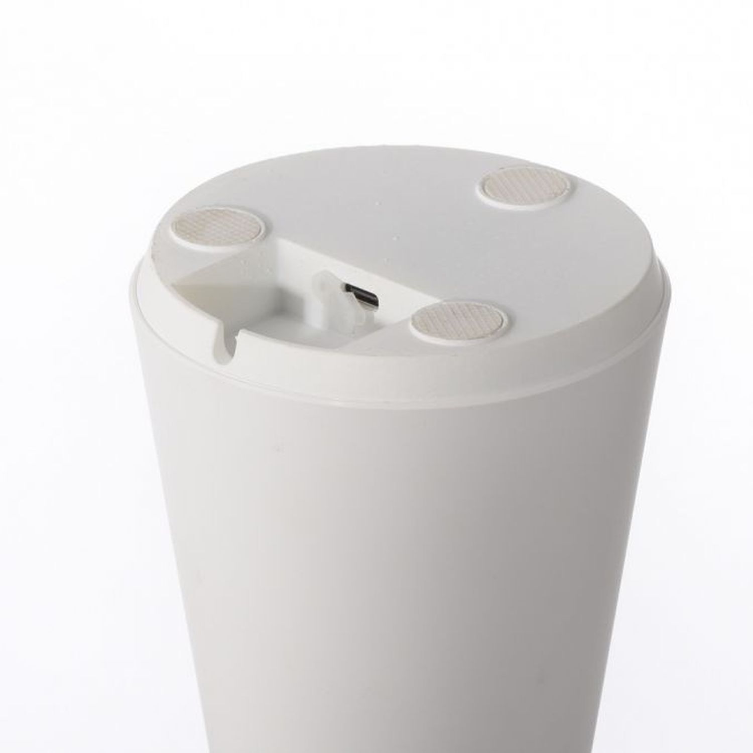 Lampe de table LED rechargeable dimmable Touch IP54 blanche 28,9 cm