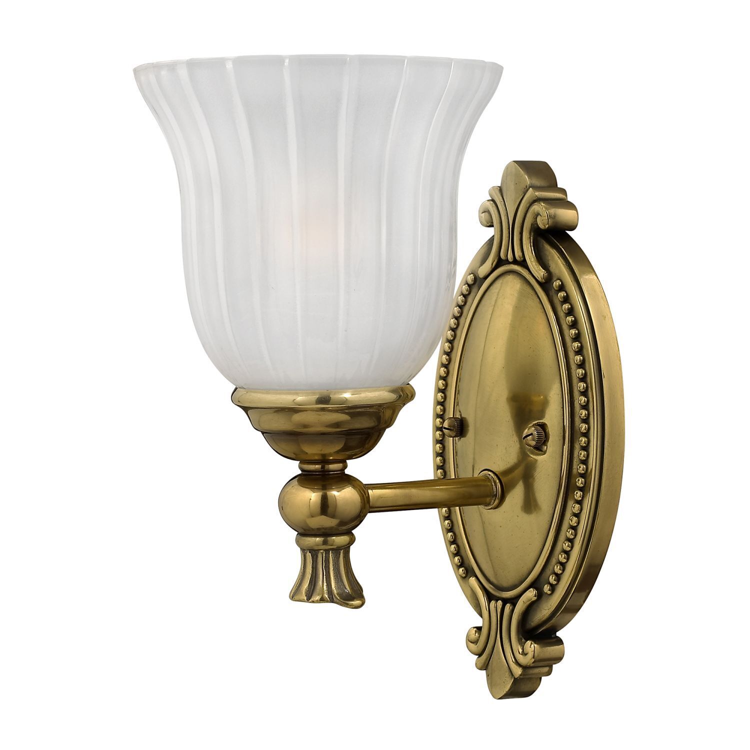 Wandlampe Schirm Jugendstil IP44 blendarm Badezimmer Bronze, Leuchte, Lampe
