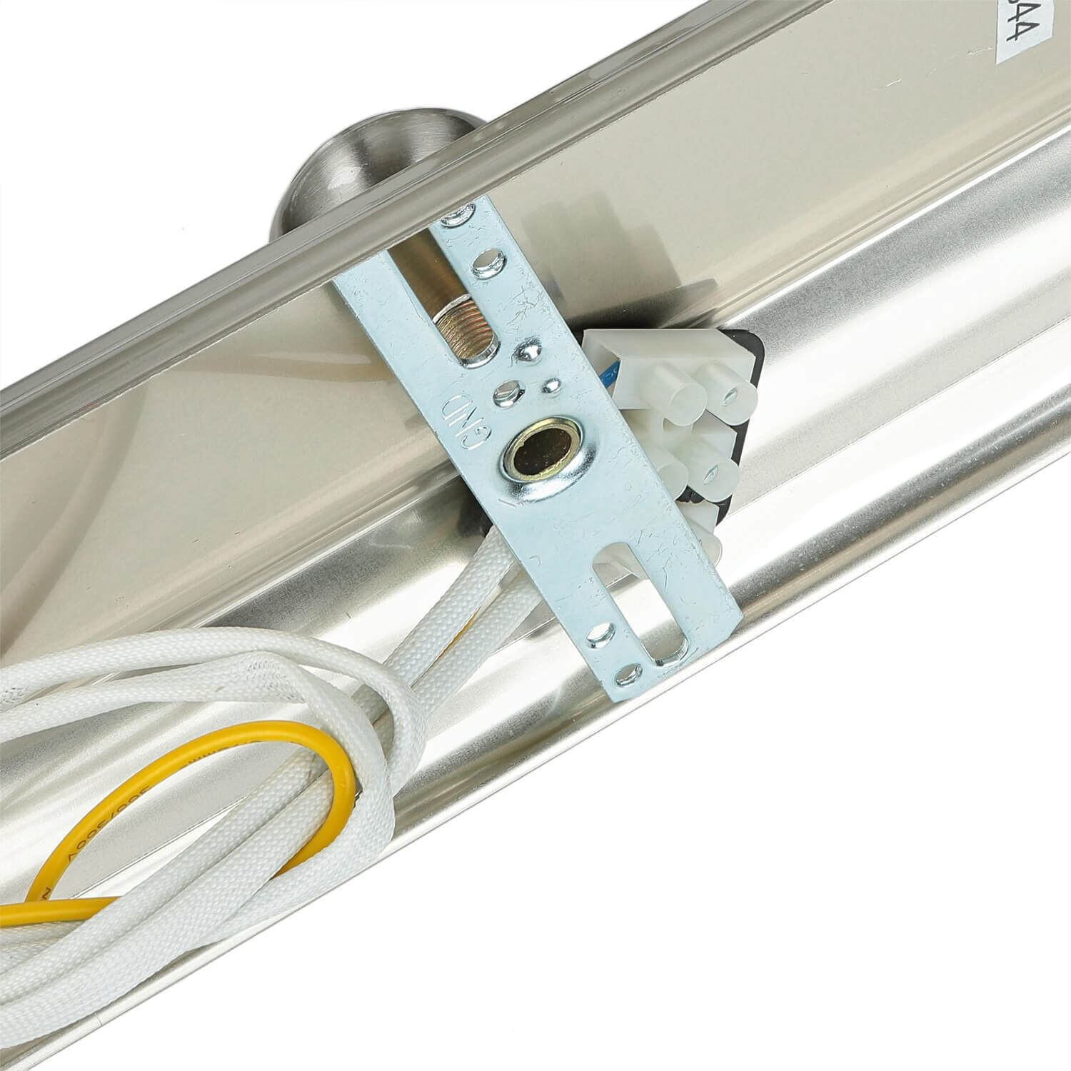 Applique murale LUANA en nickel L:11cm Lampe design Aluminium