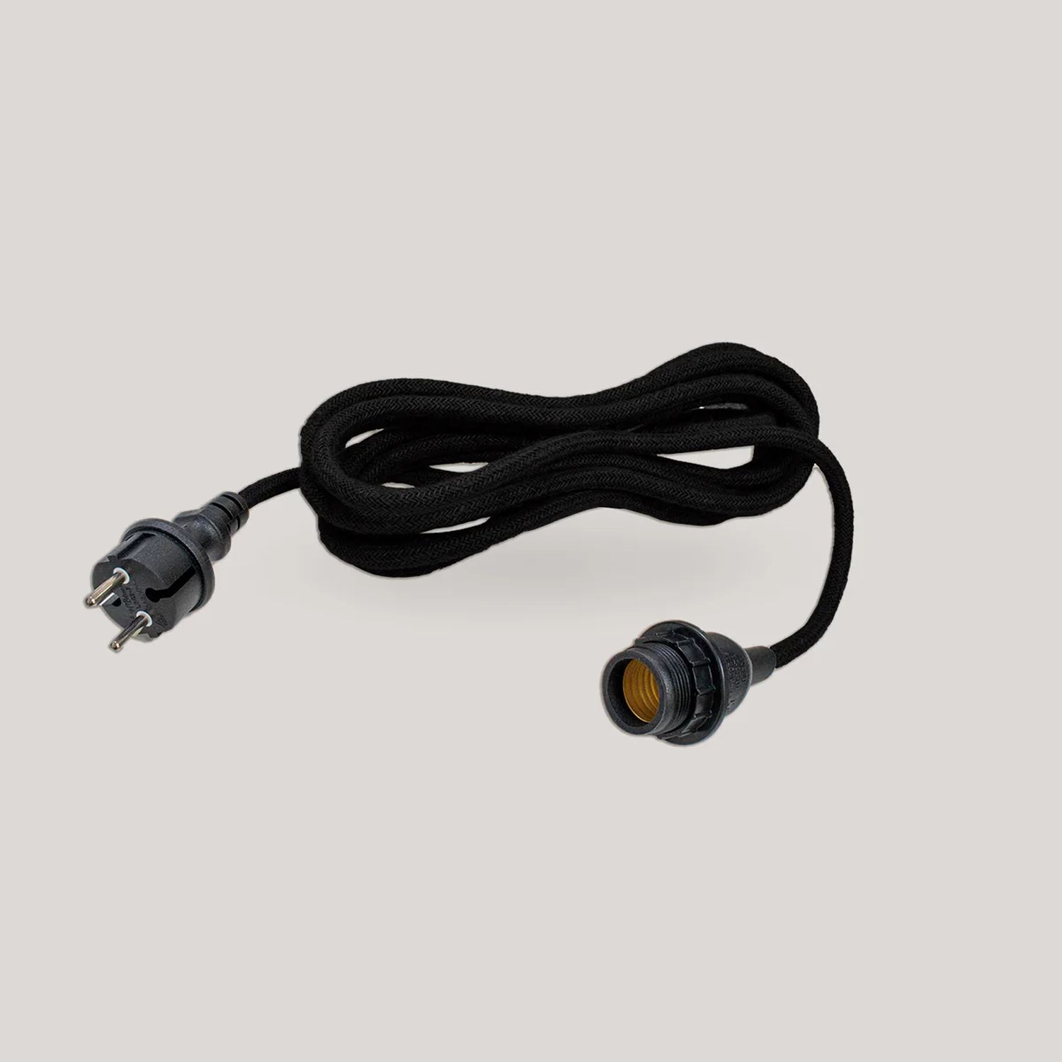 Hängelampe außen E27 IP54 D: 30 cm Seil Lampenschirm Adapter, Elektronik