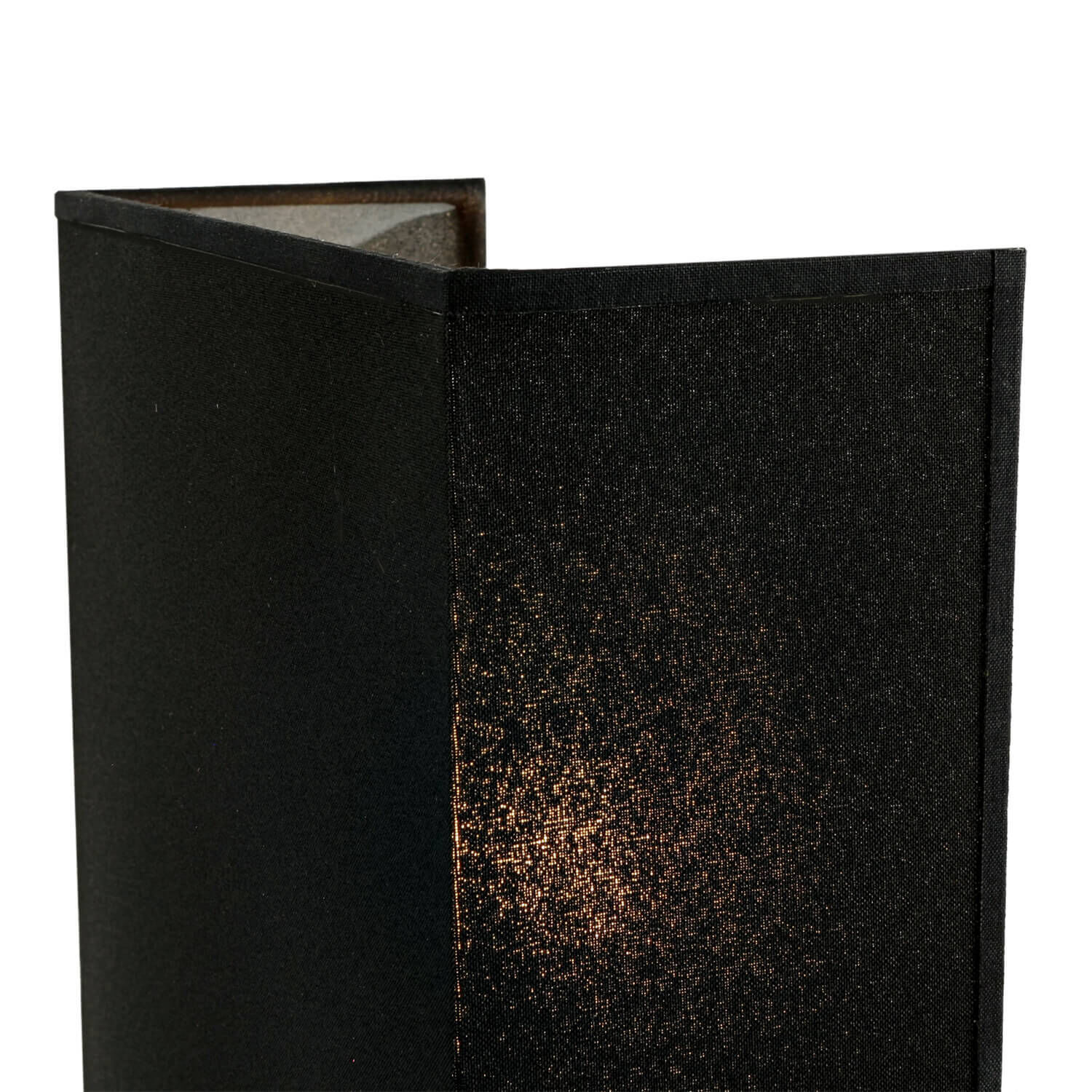 Stoff Wandleuchte Schwarz eckig E27 Loft Design ALICE Stoff Wandleuchte Schwarz eckig E27 Loft Design ALICE