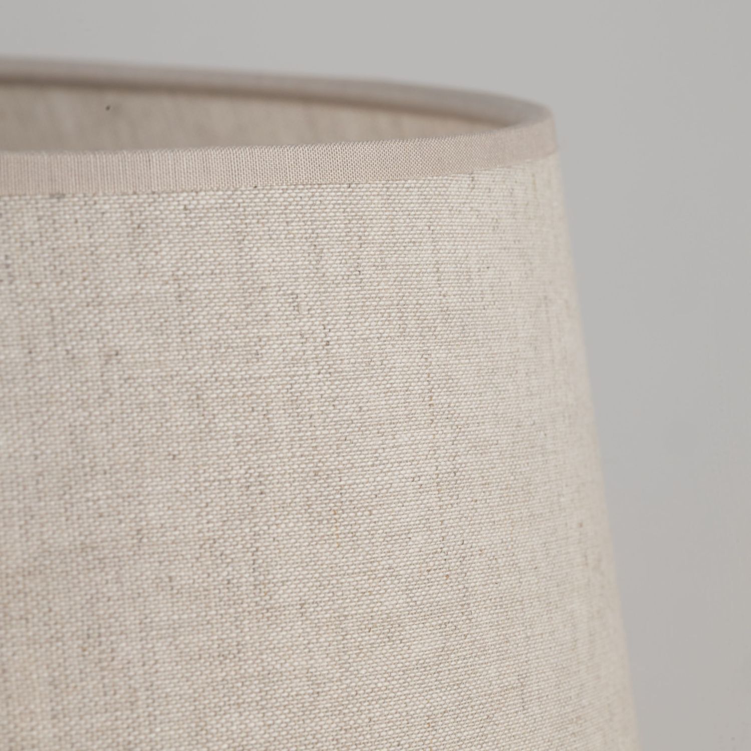 Lampenschirm, Beige, Leinen, Textil, Lampe