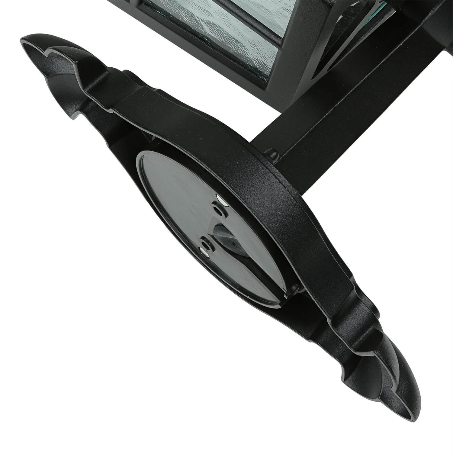 Außen Laterne Schwarz Aluminium IP43 Rustikal LUDGER Beleuchtung, Zubehör, Riemen