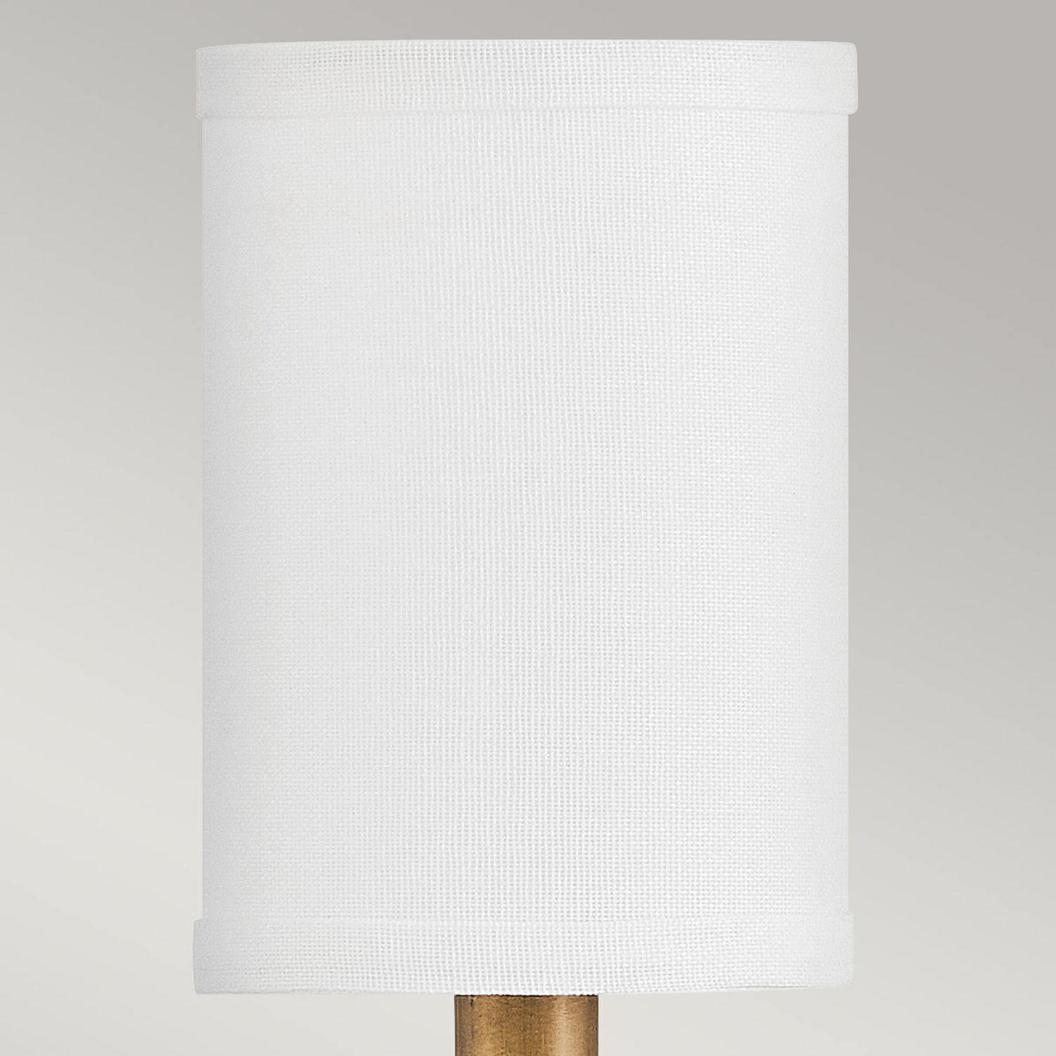 Wandleuchte Metall Stoff H: 45,6 cm Jugendstil E14 Lampe, Lampenschirm