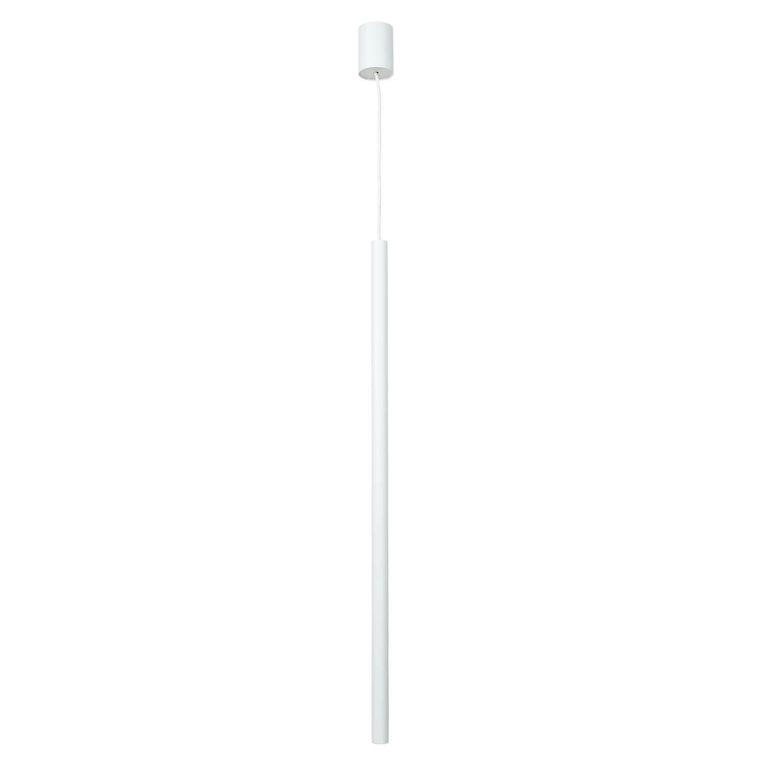 pendelleuchte-haengelampe-cult-1-flammig-lang-weiss-modern-1 pendant light, weiße Zylinder, deckenleuchte, hängelampe, minimalistisches Design