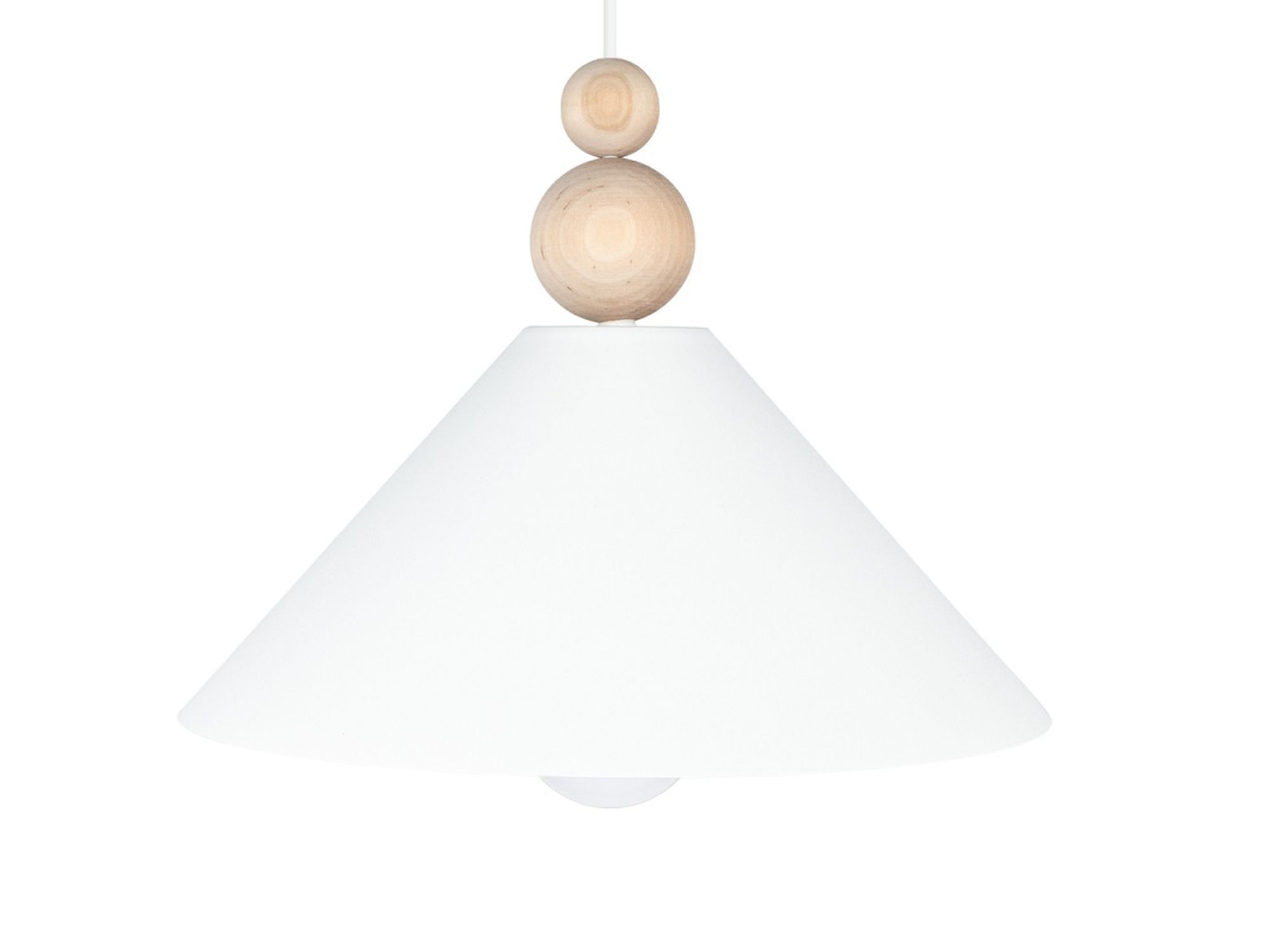 pendant, lampe, holz, weißer schirm, hängeleuchte