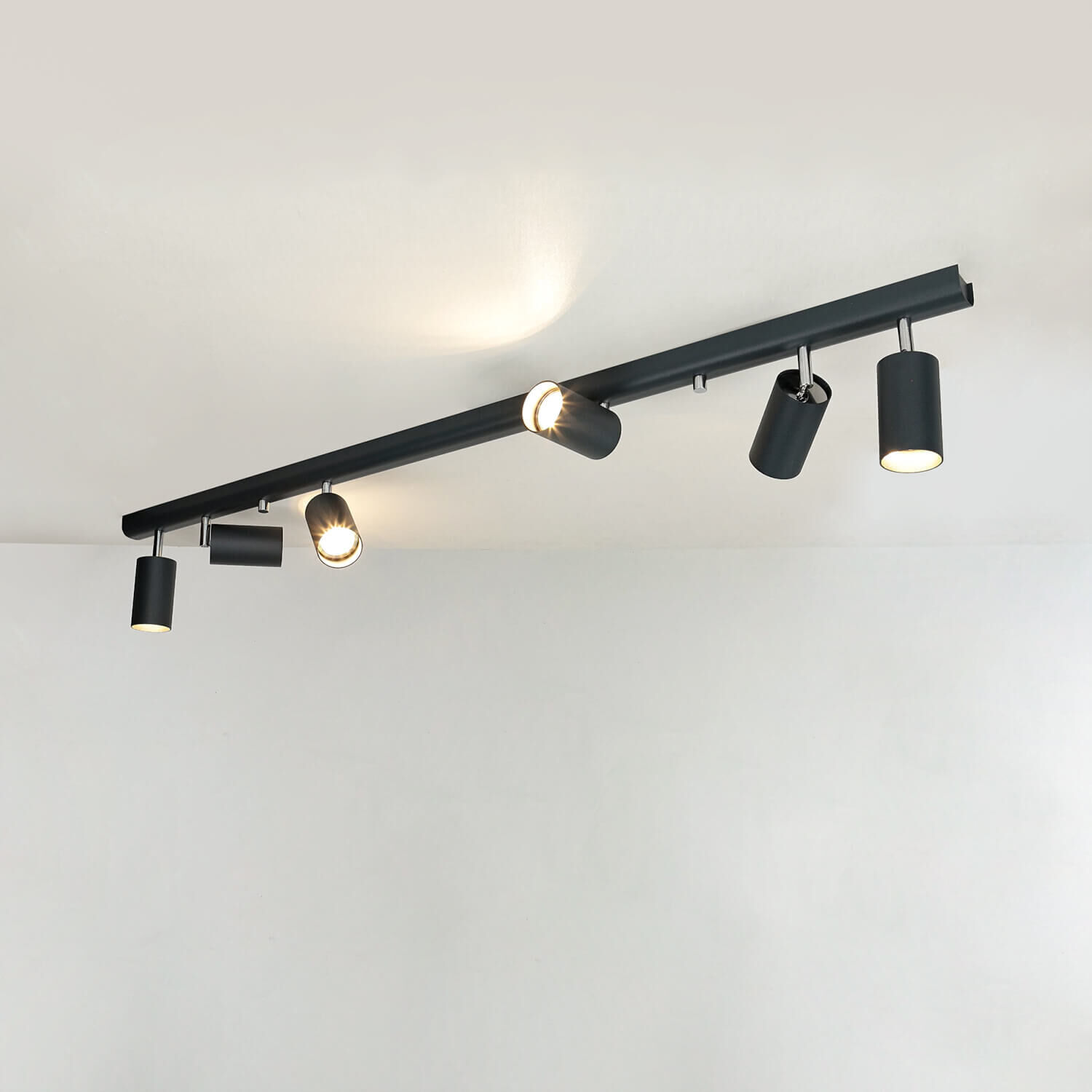 Spot de plafond en graphite 6-flmg Beleuchtung, Leuchte, Deckenleuchte, Lampe