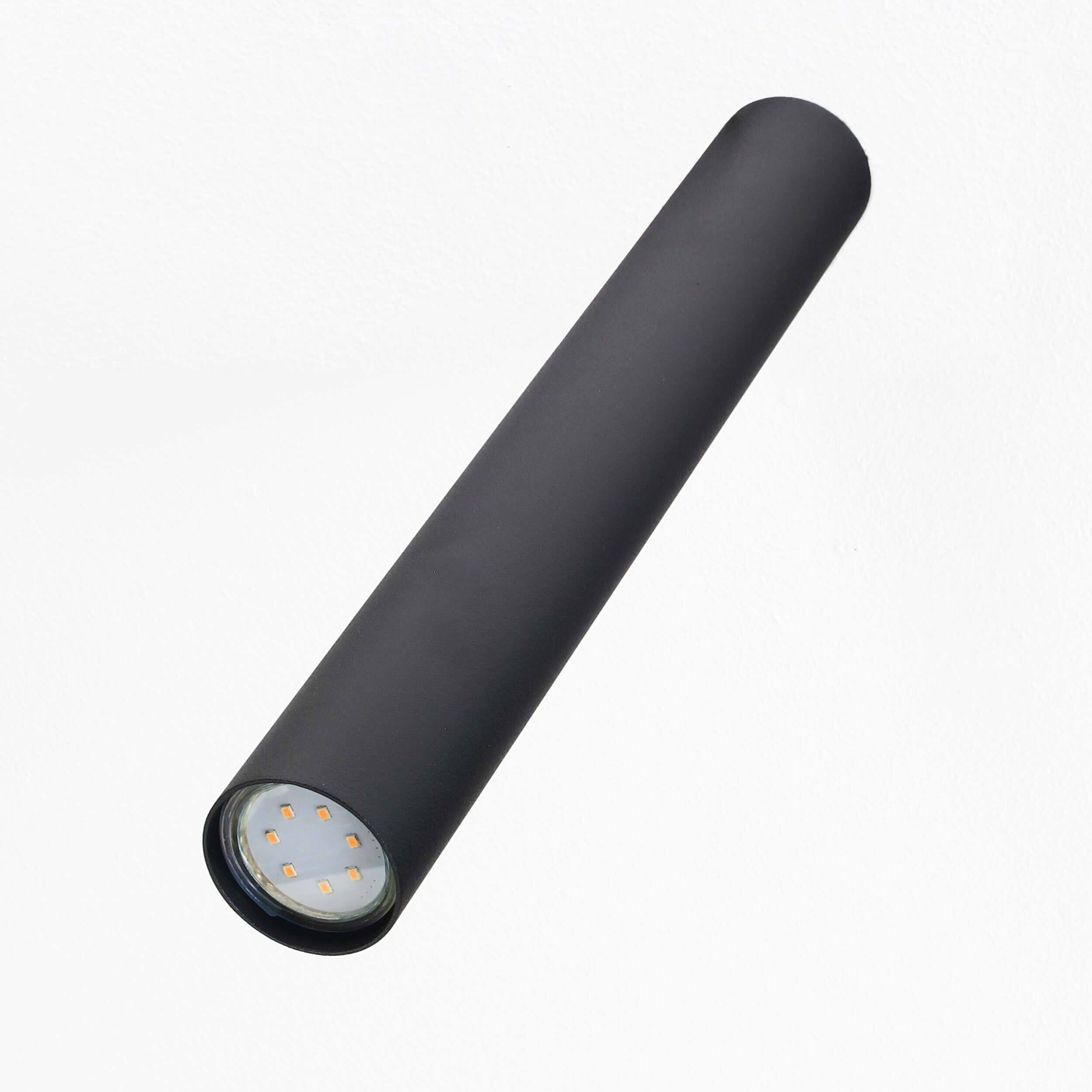 Deckenspot Modern in Schwarz für den Esstisch