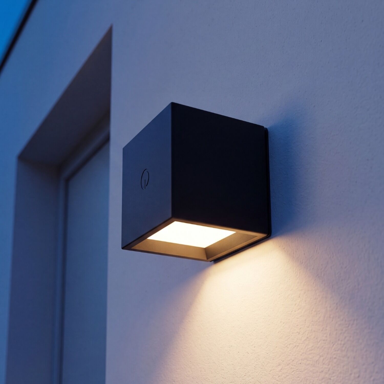 aussenleuchte, wandlampe, qb_light, kubus lampe, aussenbeleuchtung