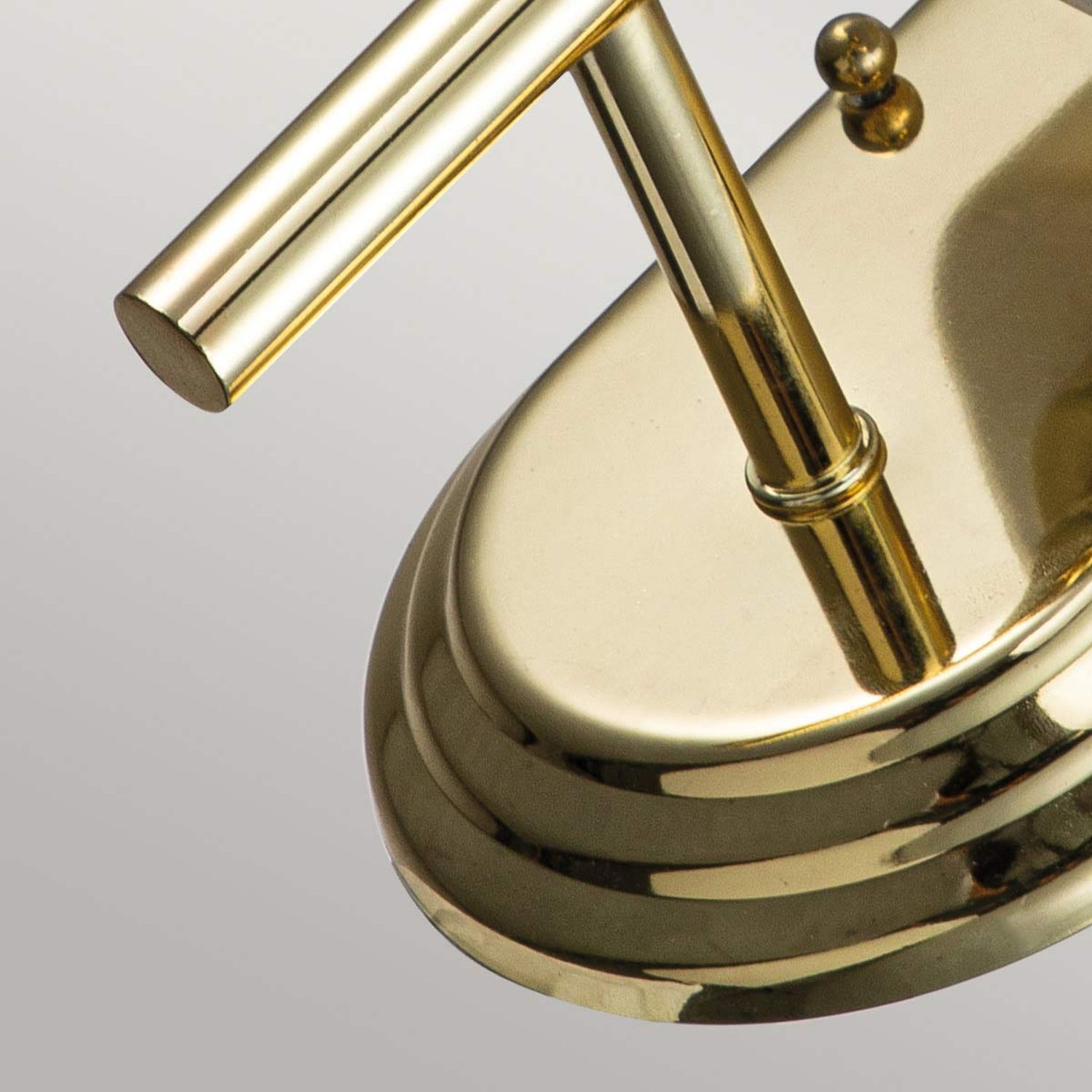 Wandleuchte Badezimmer LED G9 IP44 H: 21,6 cm Messing Weiß Sinken, Waschbeckenhahn